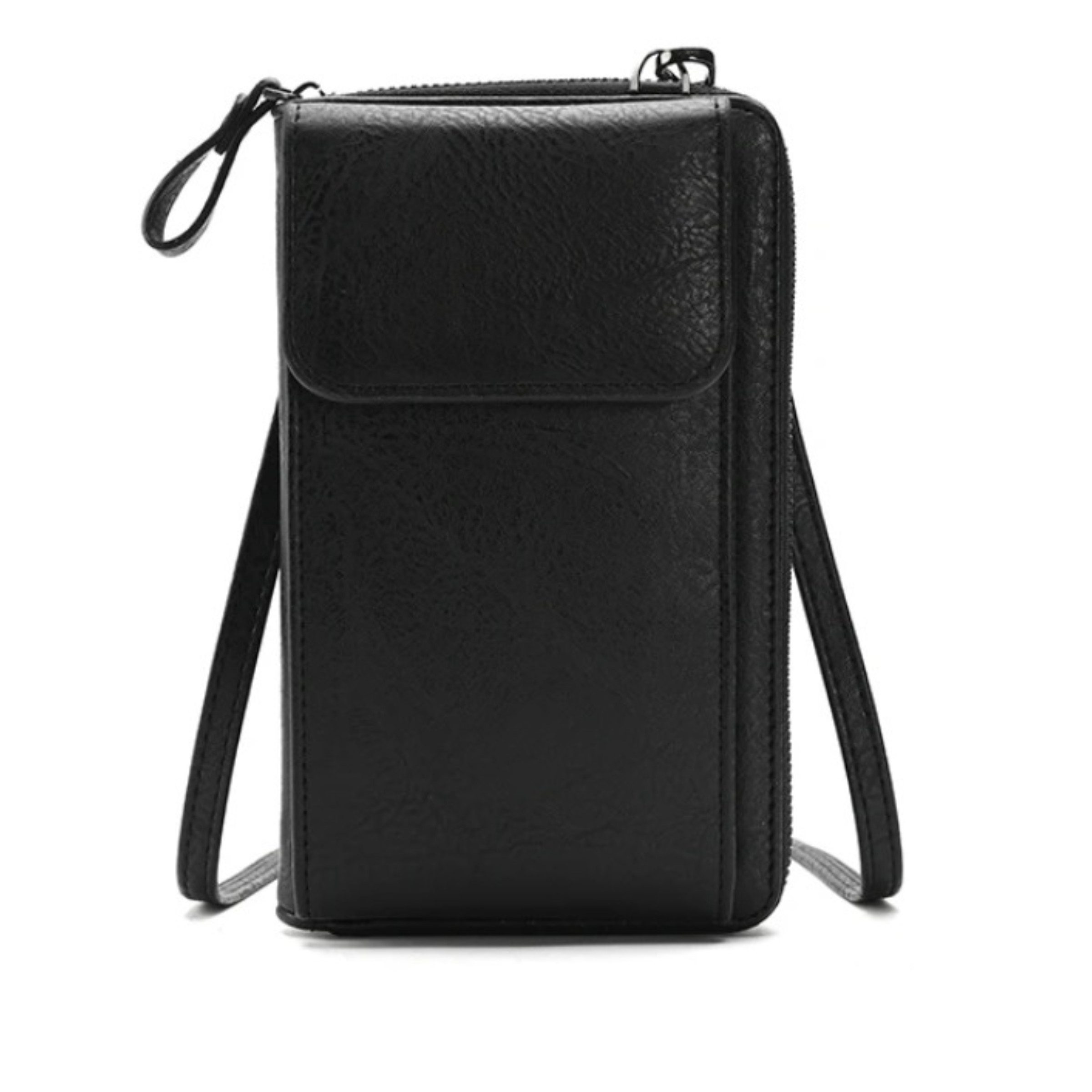Renna Leather Mini Bag Leder Handyhülle Geldbörse 2in1 Tasche mit Gürtel