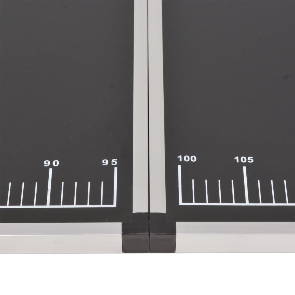 vidaXL Klapptisch Klappbar (1-St) Tapeziertisch cm 200×60×78 und Aluminium MDF