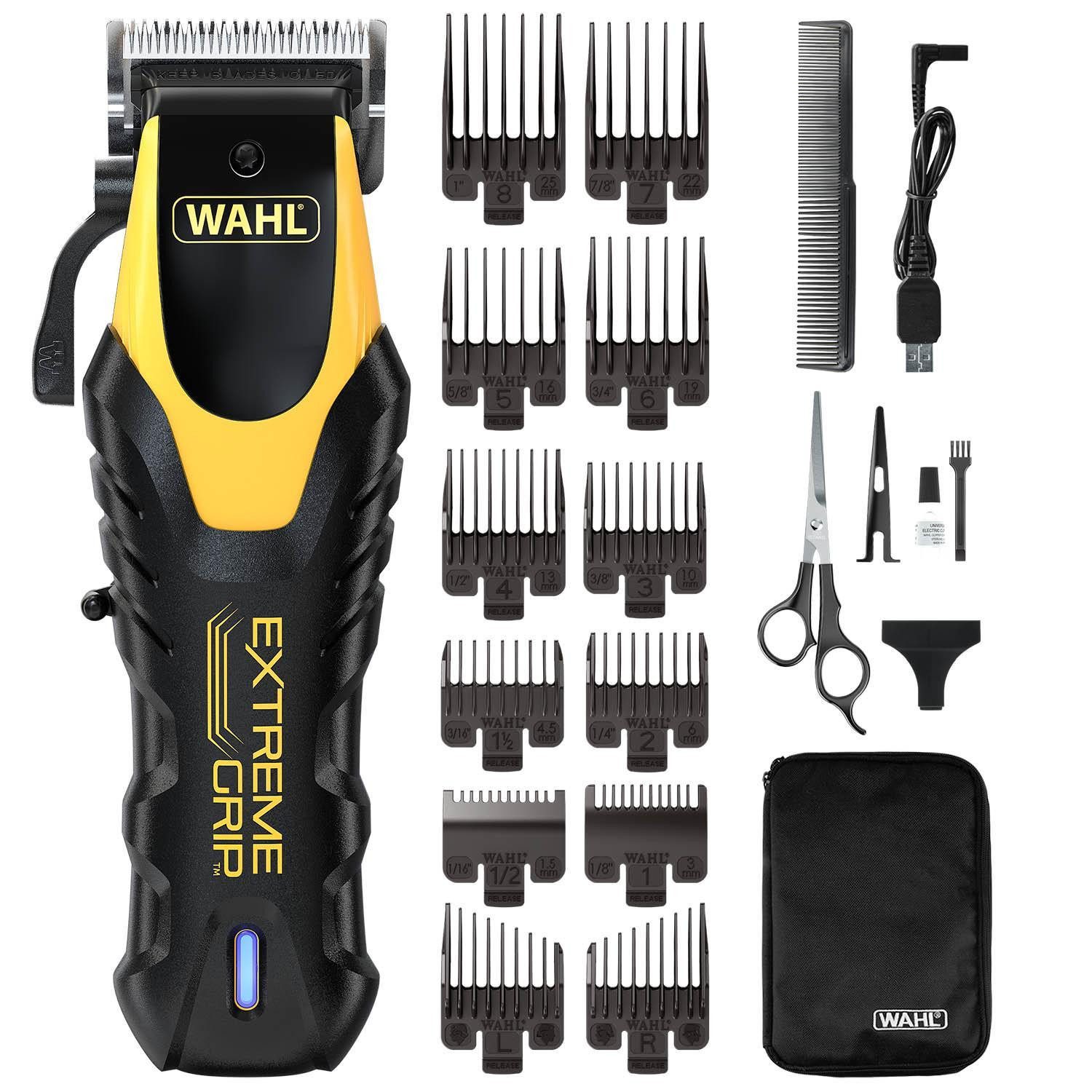Wahl Haar- und Bartschneider 3031752, Kabellos, 120 Min. Laufzeit, 12 Aufsteckkämme, 0,7–45 mm