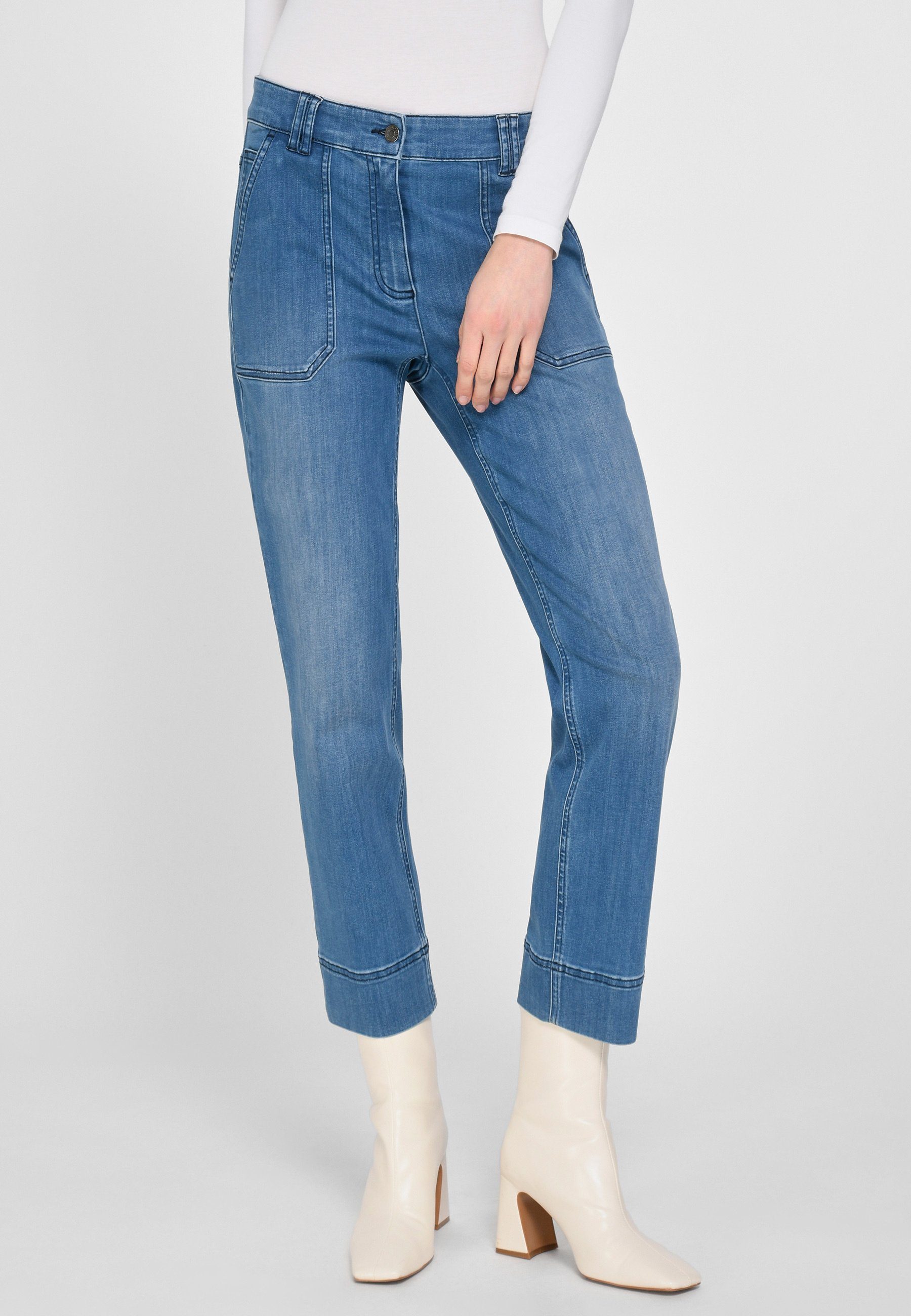 7/8-Jeans Cotton DAY.LIKE blue_denim