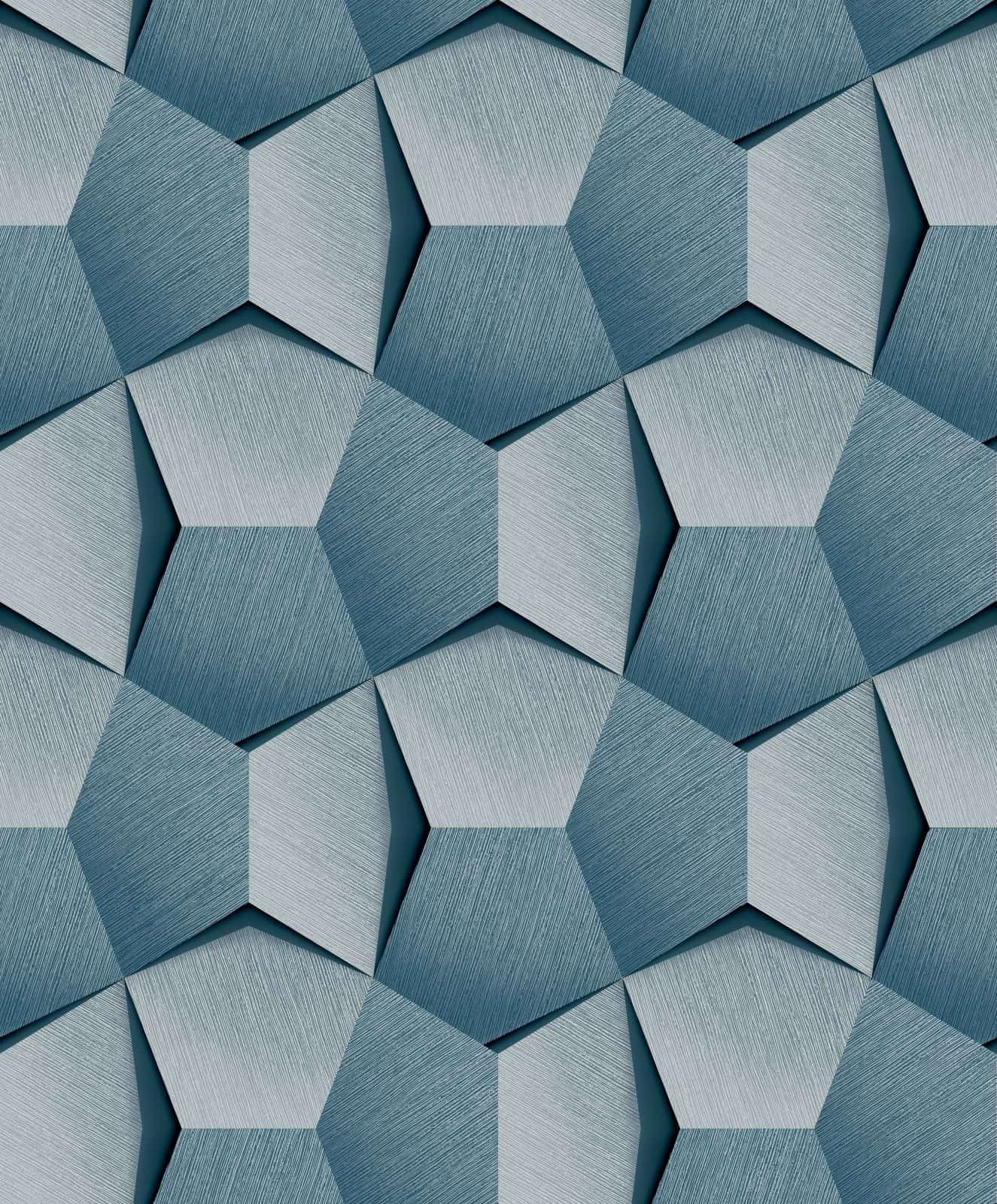 Grandeco Tapete Vliestapete 3D-Effekt Metall Optik günstig online kaufen