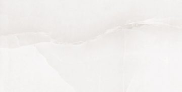 Wandfliese 1 Paket (1,44 m2) Fliesen ONYX WHITE (60 × 120 cm), poliert, weiß, Marmoroptik Steinoptik Küche Wand Bad Flur Wandverkleidung Duschwand