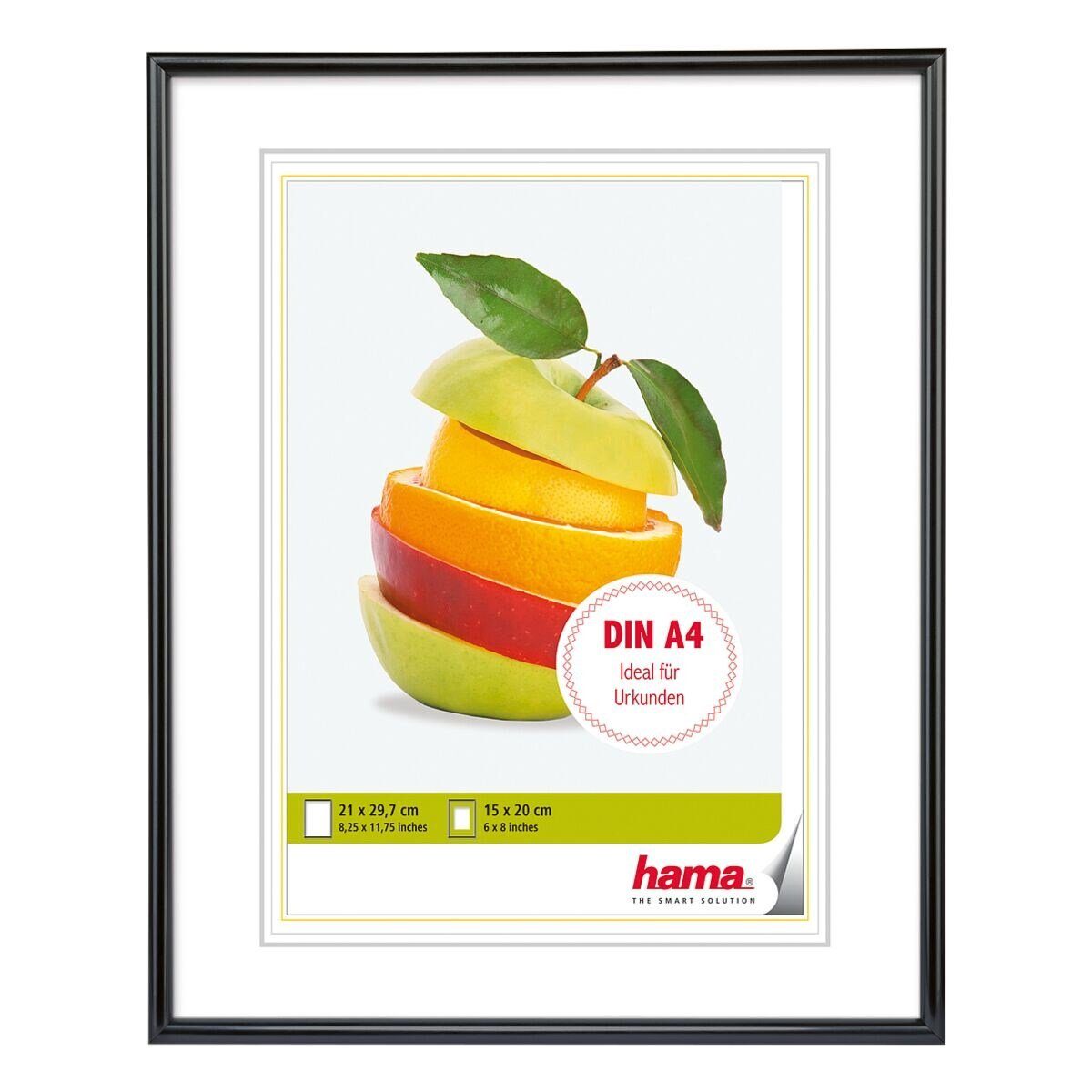 Hama Bilderrahmen Sevilla, mit Passepartouteinleger und EasyClip-Verschlusssystem
