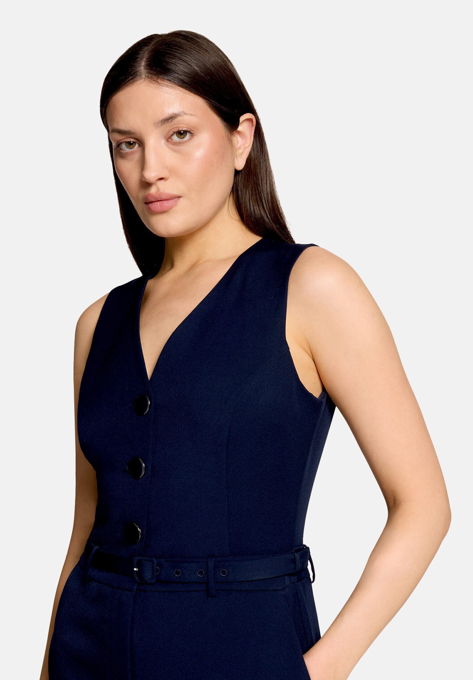 Vera Mont Overall Damen mit Gürtel (1-tlg)