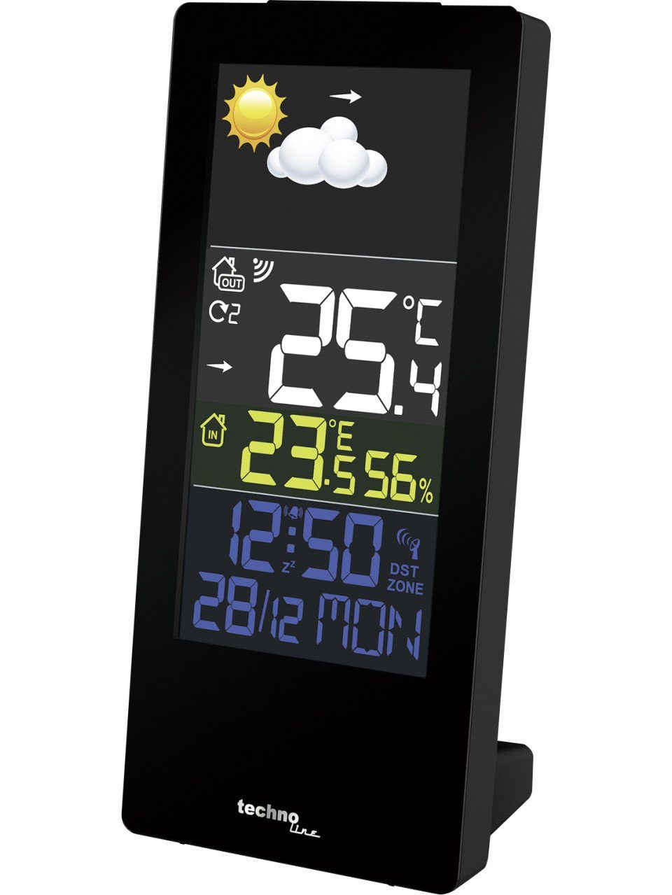 Wetterstation Technoline Wetterstation WS 6446 LED-Display