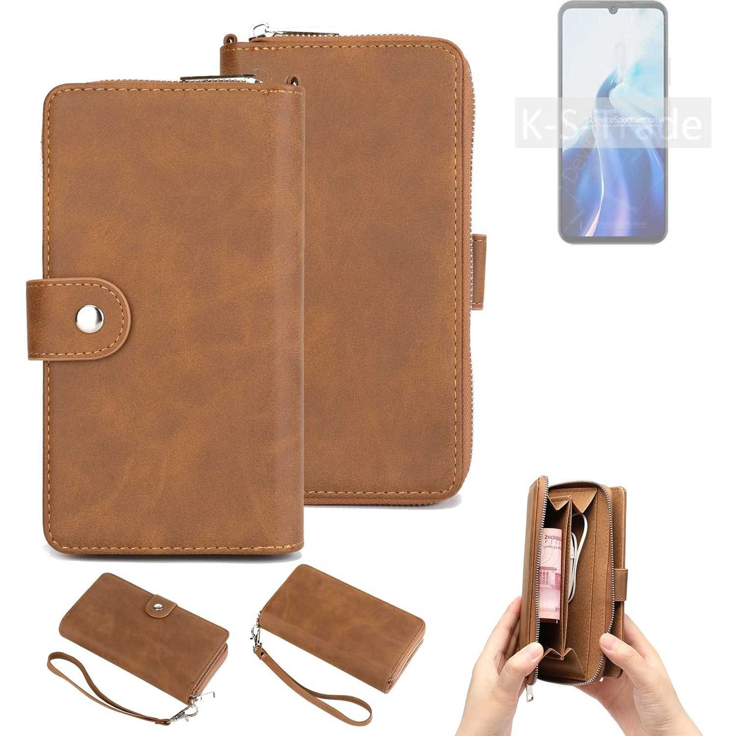 K-S-Trade Handyhülle für Cubot A30, Handyhülle Schutzhülle & Portemonnee Tasche Handytasche Case Etui