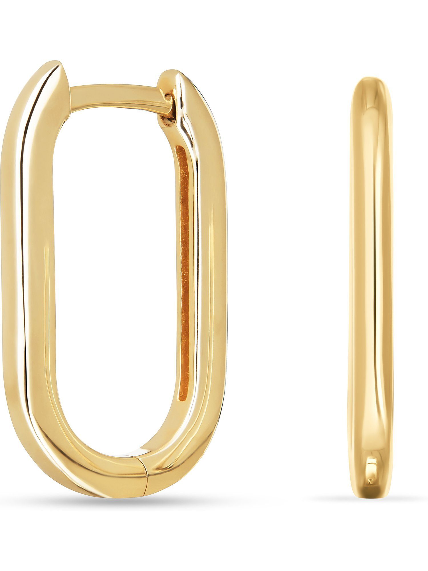 CHRIST Paar Creolen CHRIST Damen-Creolen 585er Gelbgold (Paar)