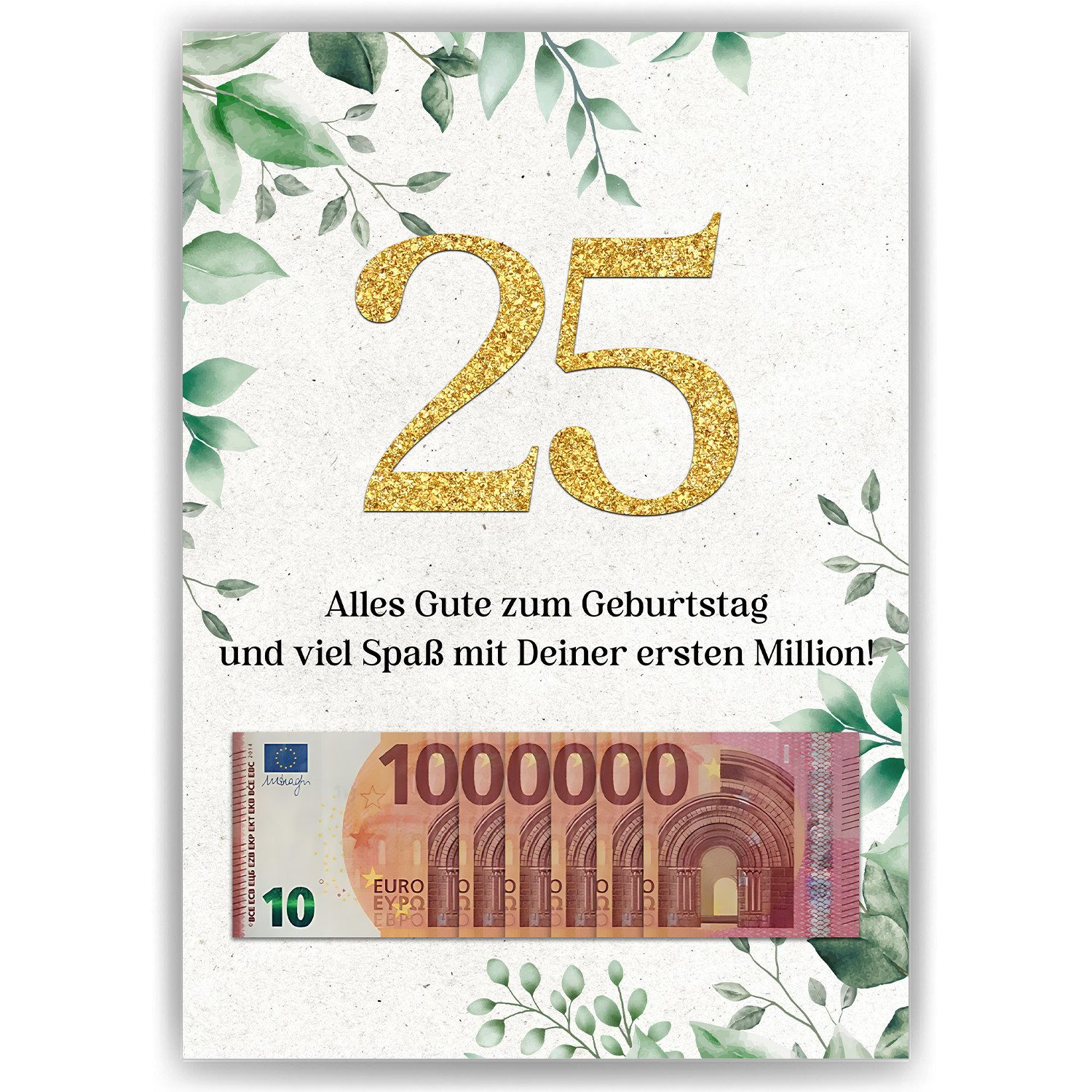 Tigerlino Poster Geburtstag Geldgeschenk Männer Frauen günstig online kaufen
