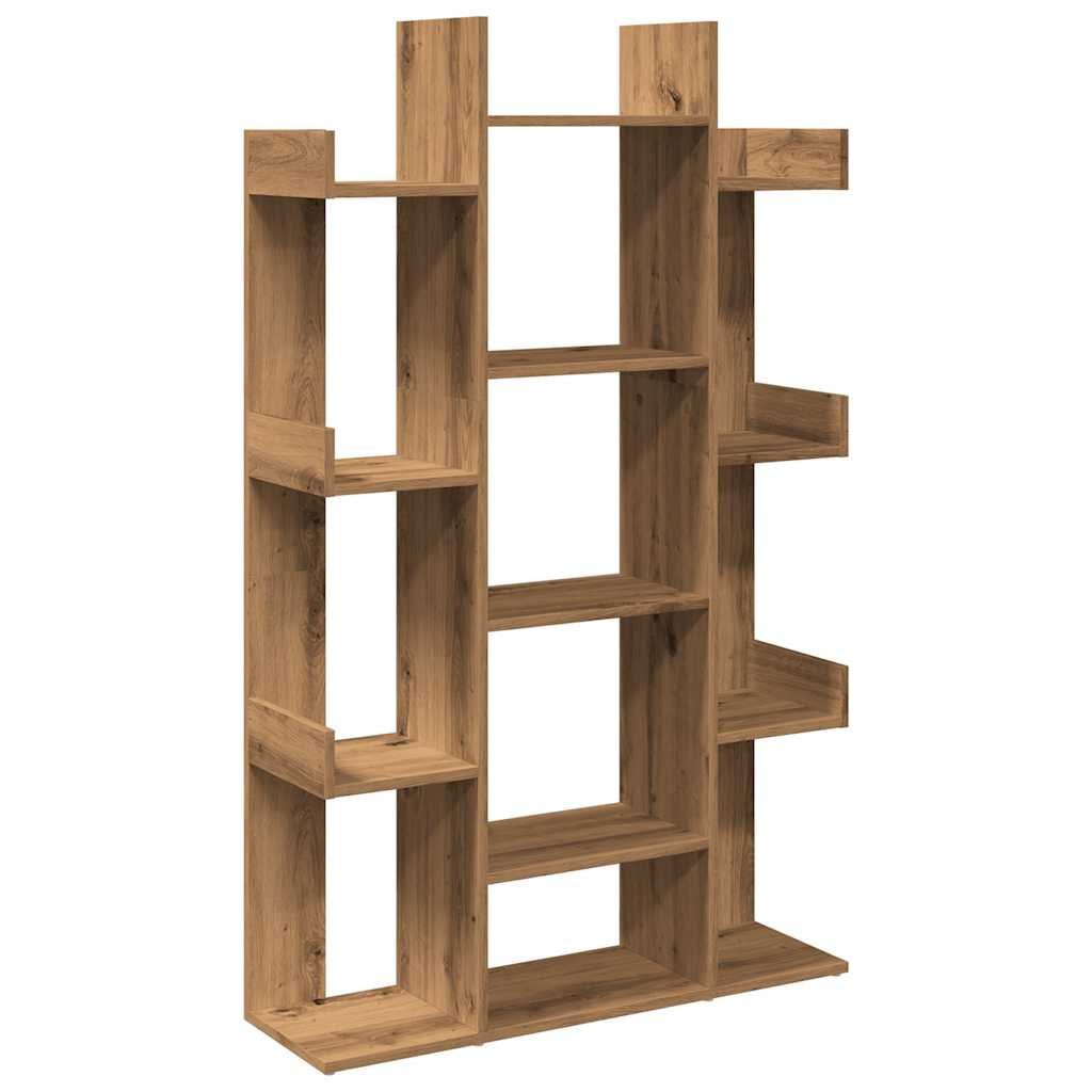 vidaXL Bücherregal Bücherregal Artisan-Eiche 86x25,5x140 cm günstig online kaufen
