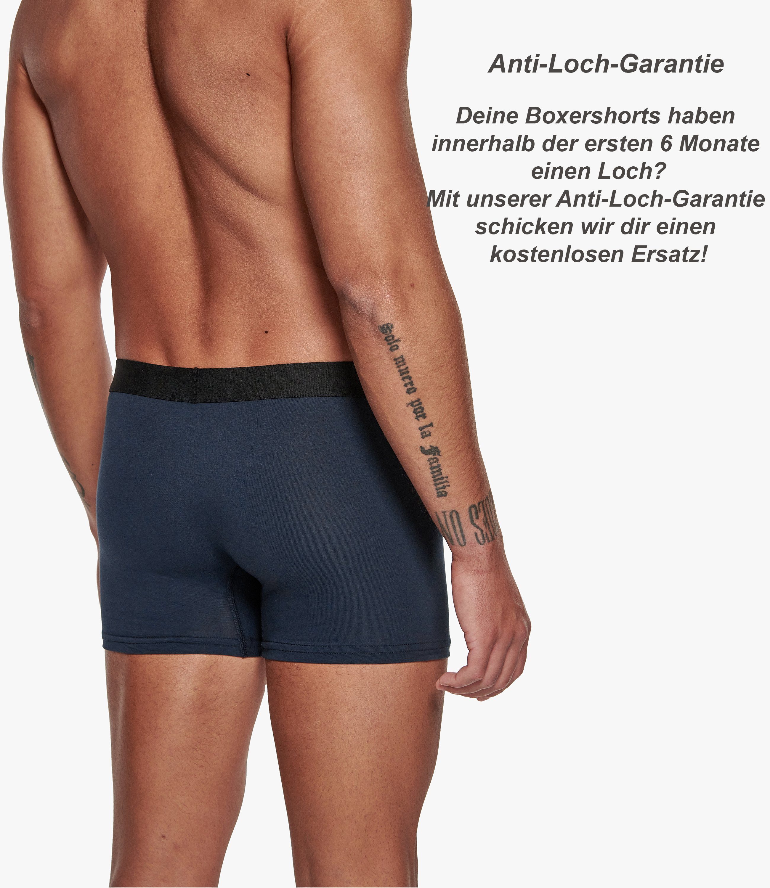 ADAM JEANS Boxershorts Herren Boxershorts aus extra weicher 100% Baumwolle Trunks Men Boxer-1 (8-St., 2er Set, 6er Set, 8er Set, 10er Set, 12er Set) Boxershorts – Bild 5 von 5