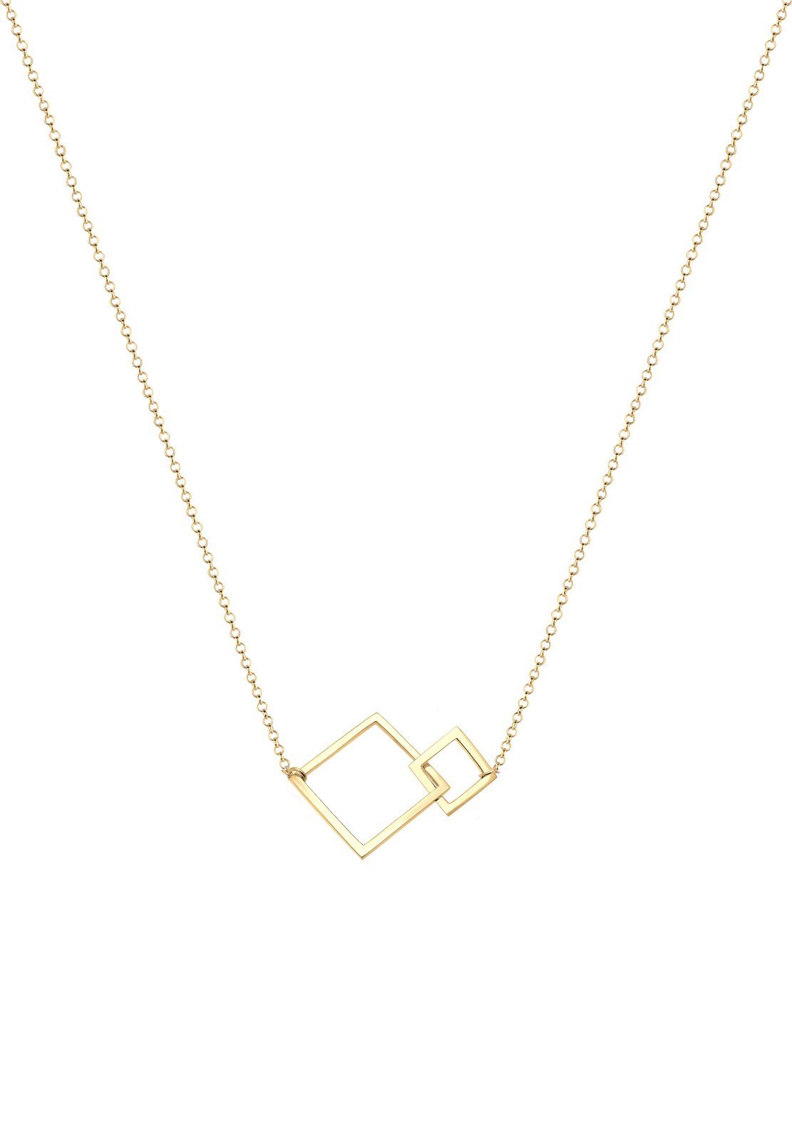 Elli Kette mit Anhänger Anhänger Quadrat günstig online kaufen