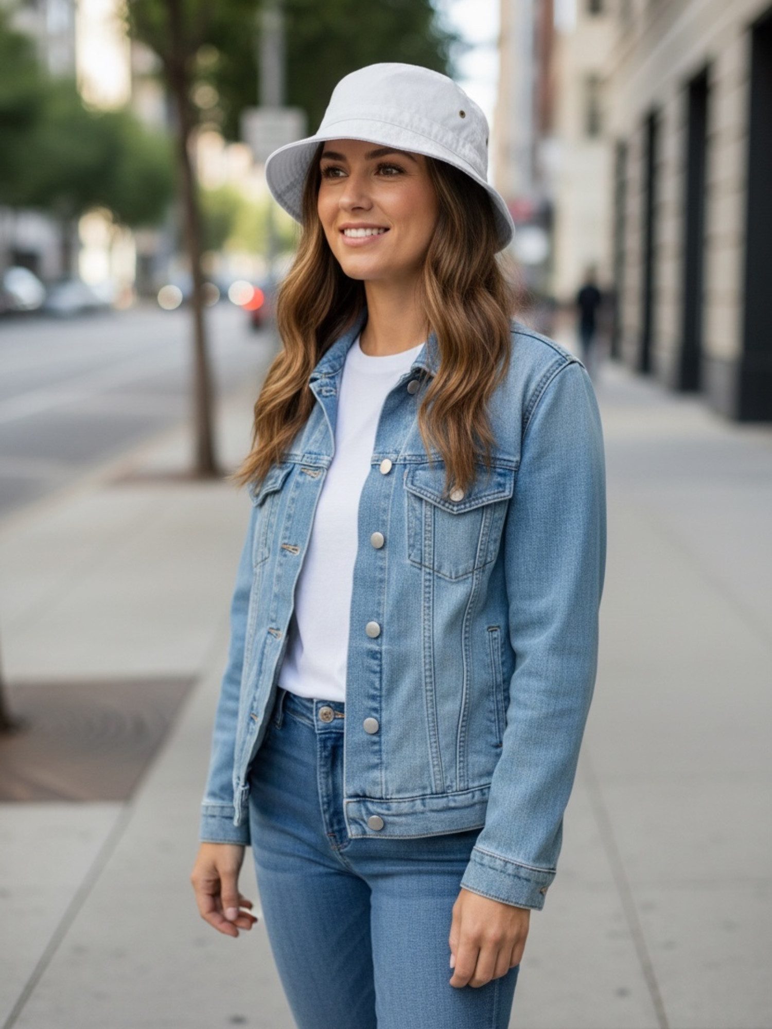 Taschen4life Fischerhut Anglerhut Bucket Hat, Sommer Cap, unisex, Baumwolle