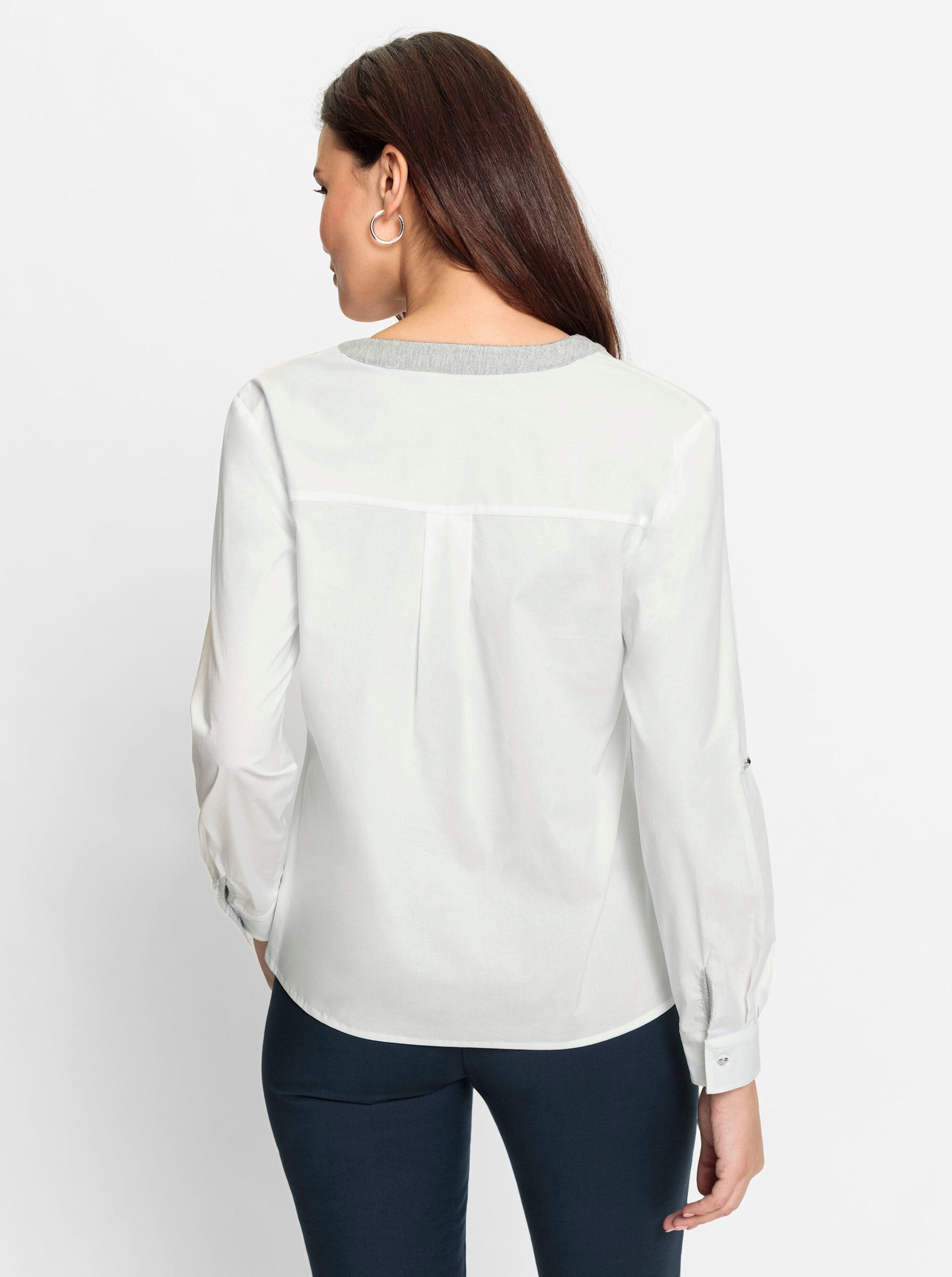 Witt Klassische Bluse Baumwollbluse günstig online kaufen