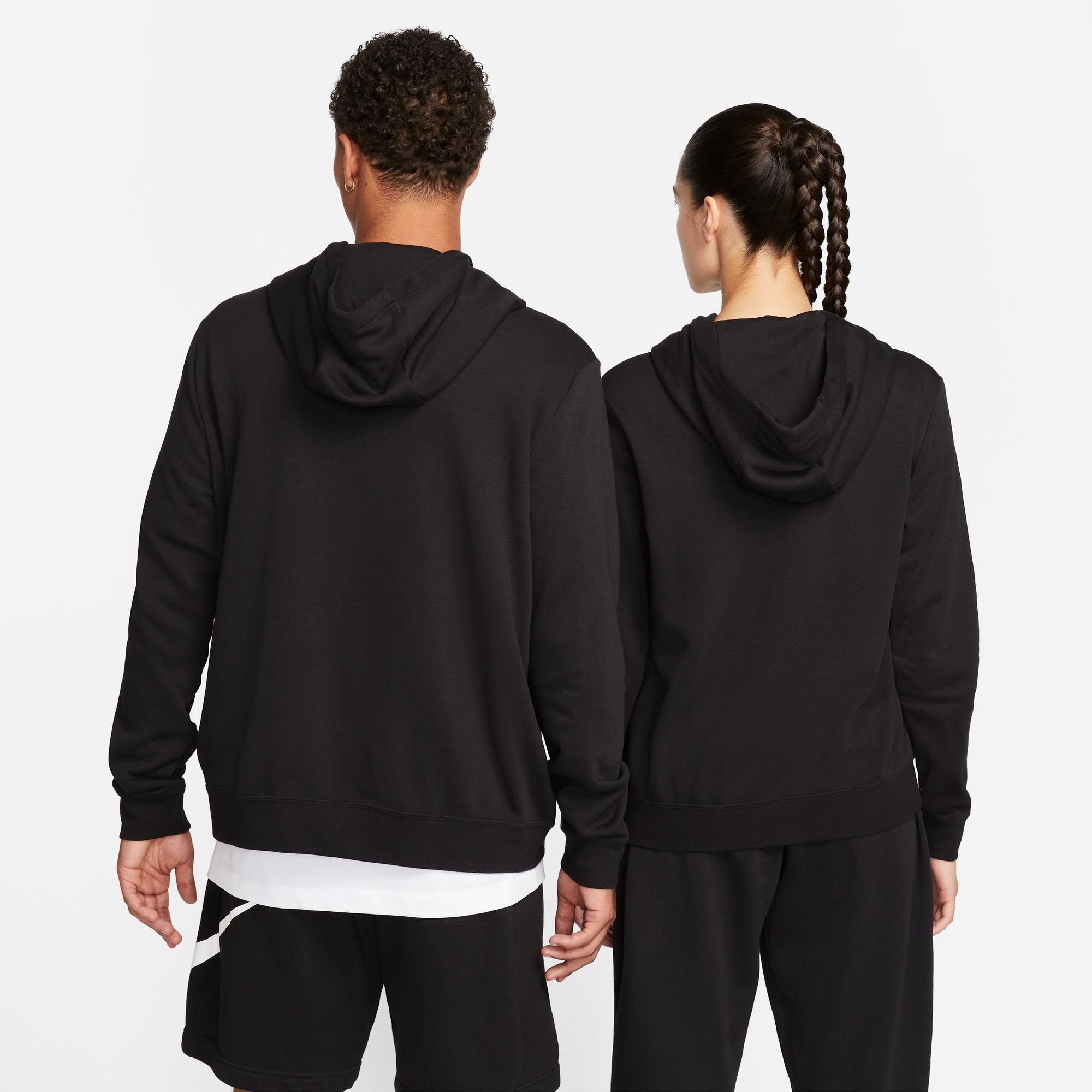 Club Pullover Kapuzensweatshirt Fleece BLACK/WHITE Sportswear Nike Women's Logo Hoodie