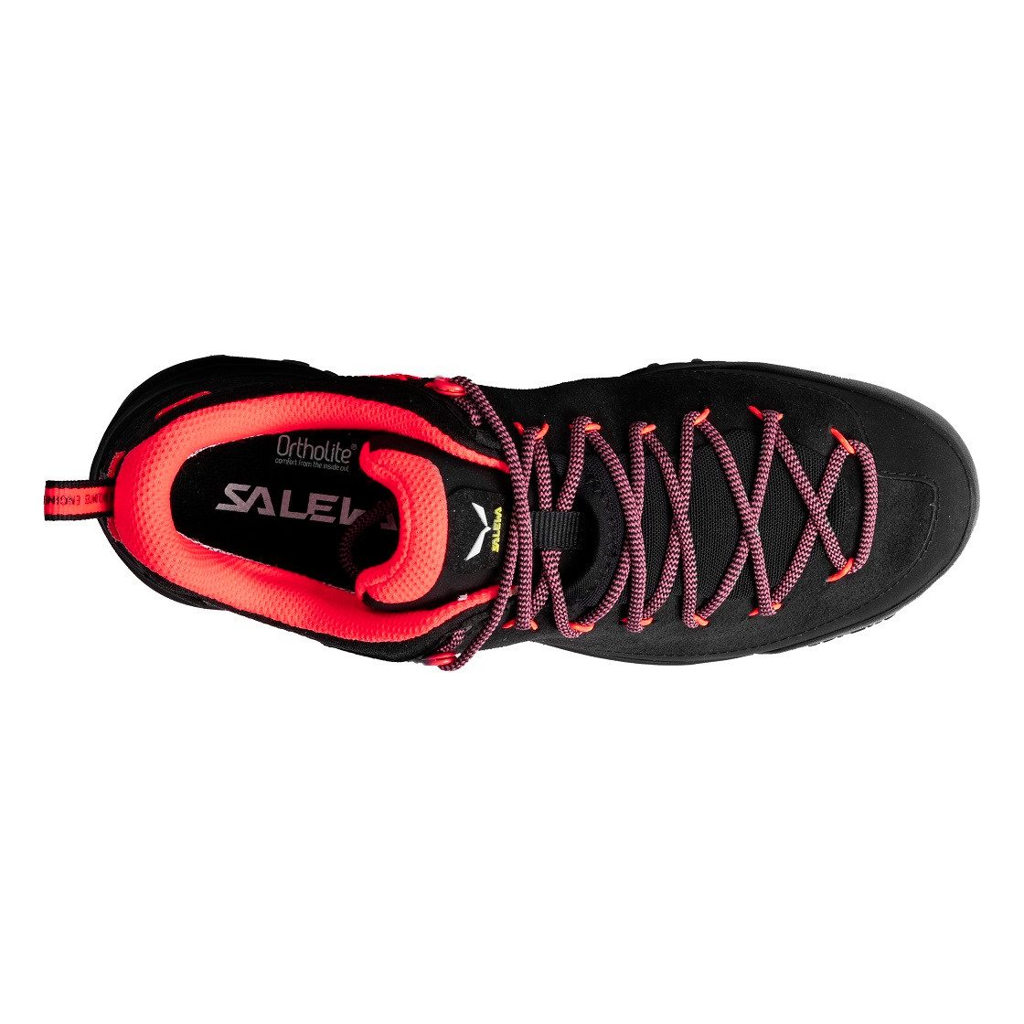 Salewa Wildfire Leather GTX (Zustieg, Wildleder, wasserdicht) schwarz Damen Wanderschuh