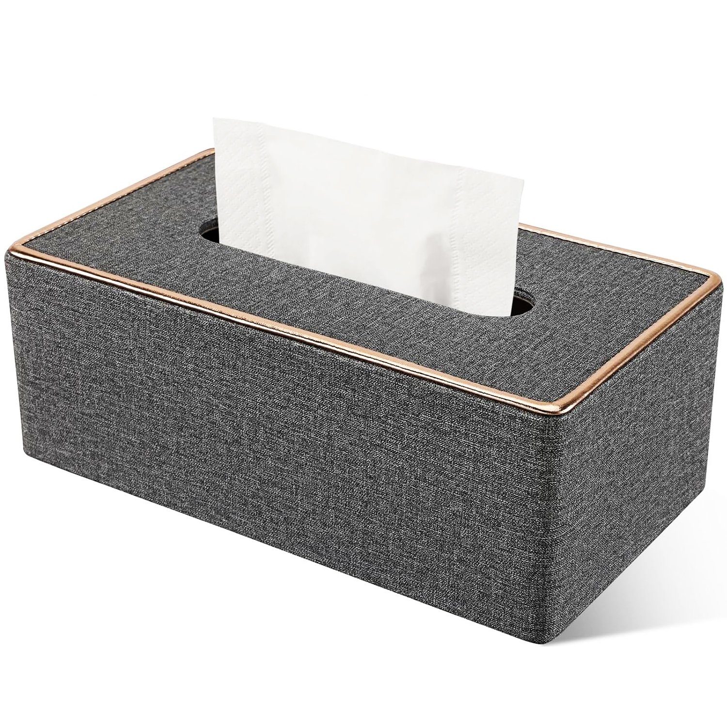 NUODWELL Feuchttücherbox Papiertuchbox Leder Tücherbox Kosmetiktücherbox günstig online kaufen