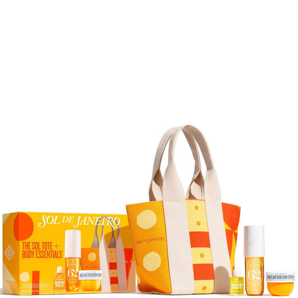 Sol de Janeiro Pflege-Geschenkset Sol de Janeiro – The Sol Tote Body Essentials – Pflegeset im Beutel, Bietet luxuriöse Körperpflege in einem stylischen Beutel.