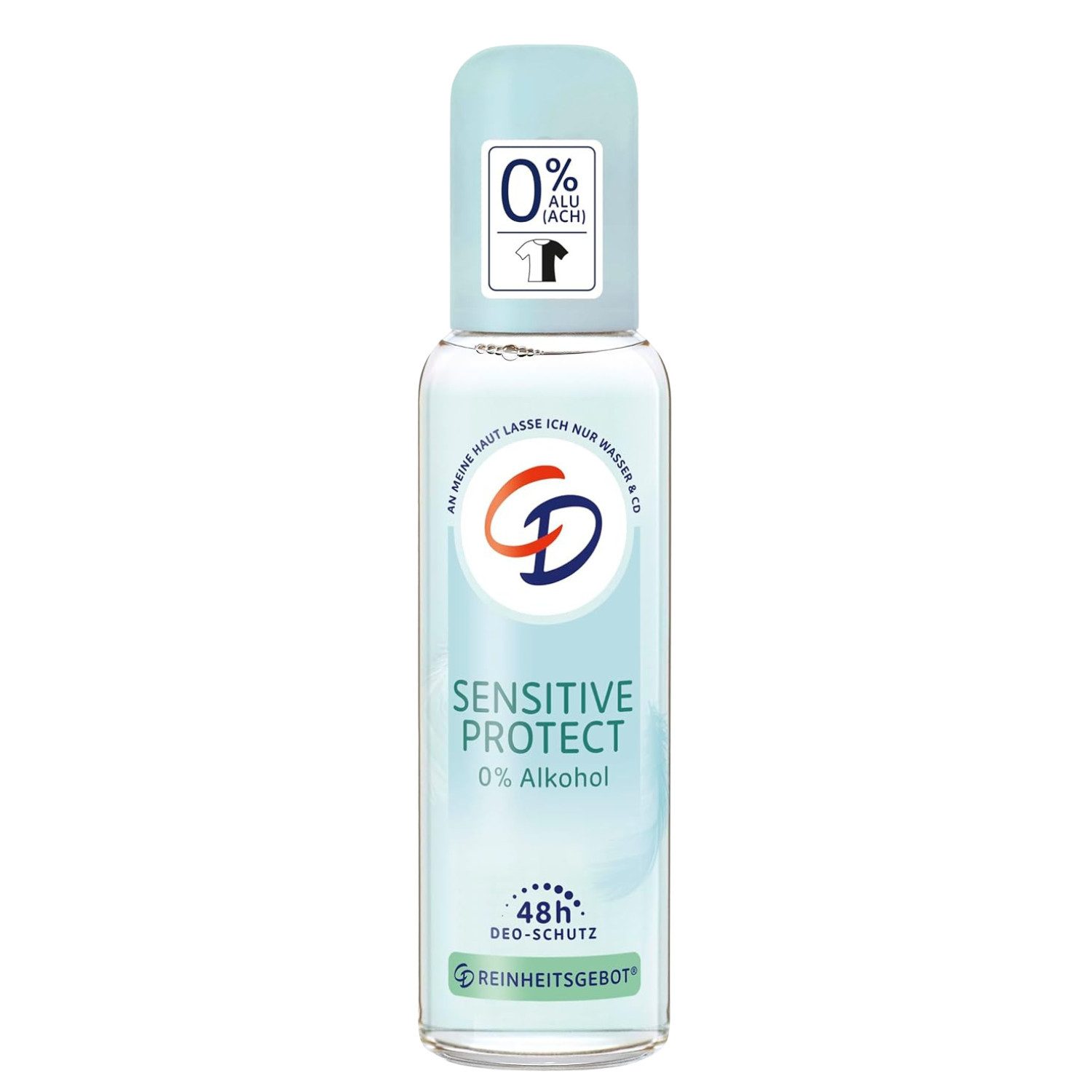 CD Deo-Spray 3 x CD Deodorant Sensitive Protect je 75ml ohne Alkohol für 48h Schutz