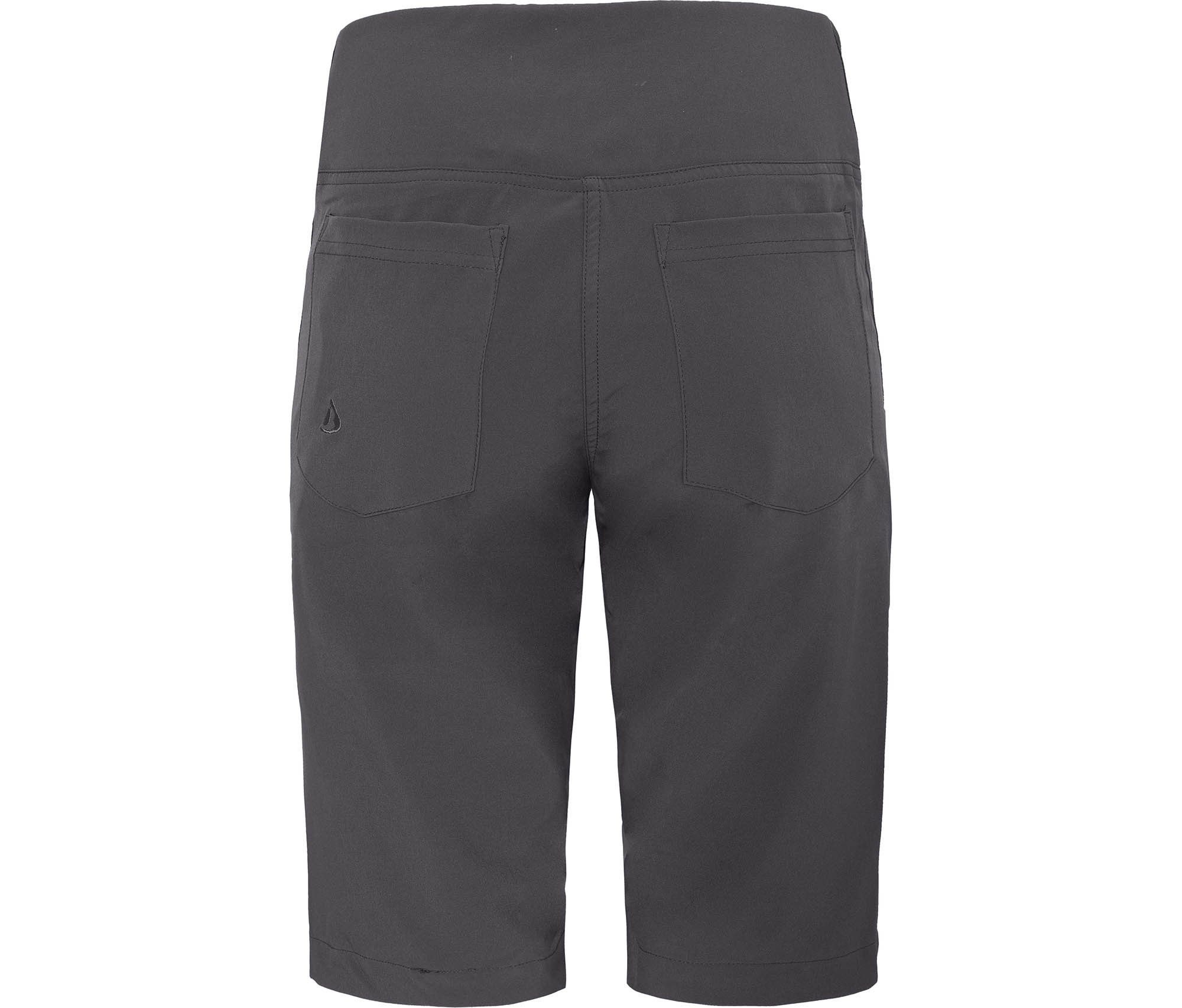 Bermuda Normalgrößen, Outdoorhose sportlich, recycelt, Bergson grau Damen Vario elastisch, AALBORG Wandershorts,