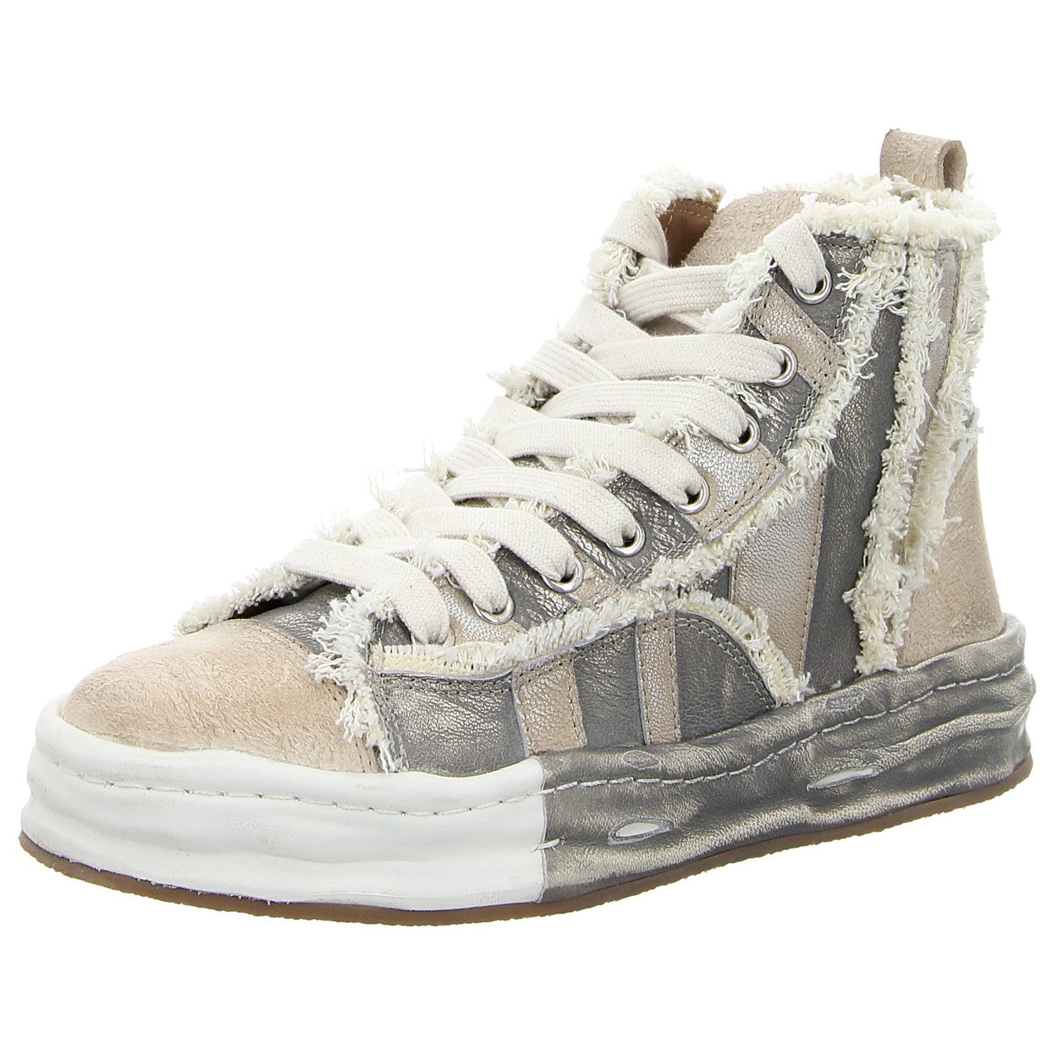 Rebecca White ZWaveStrip Schnürstiefelette
