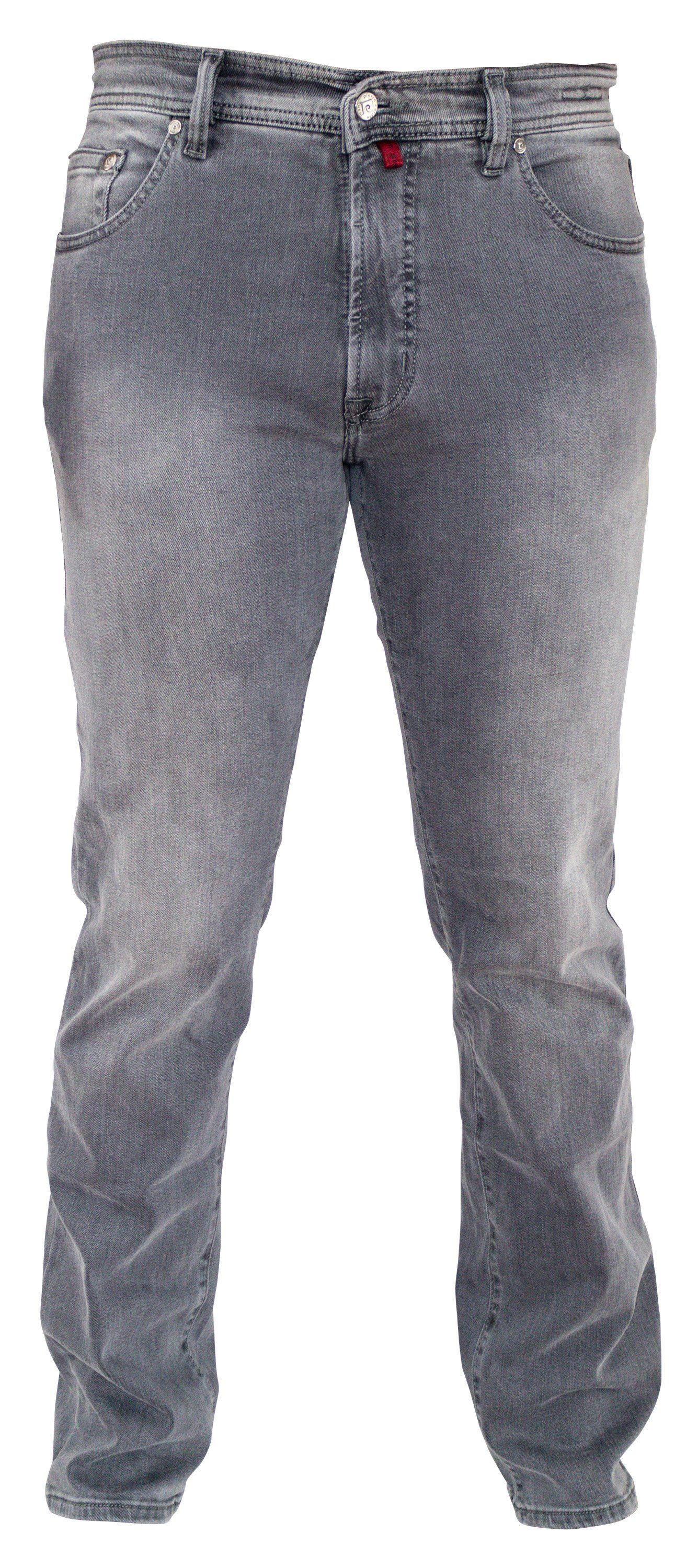 Pierre DEAUVILLE used DENIM - 3196 PIERRE grey 7350.89 Cardin MILLENIUM 5-Pocket-Jeans CARDIN