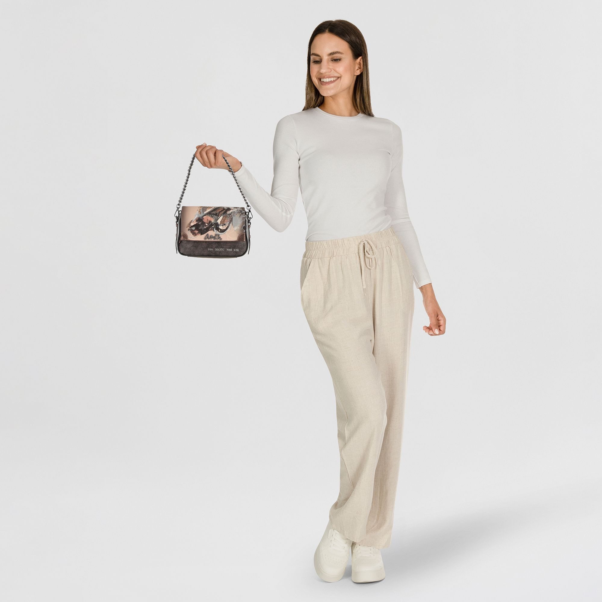 Anekke Schultertasche Wings, Polyurethan