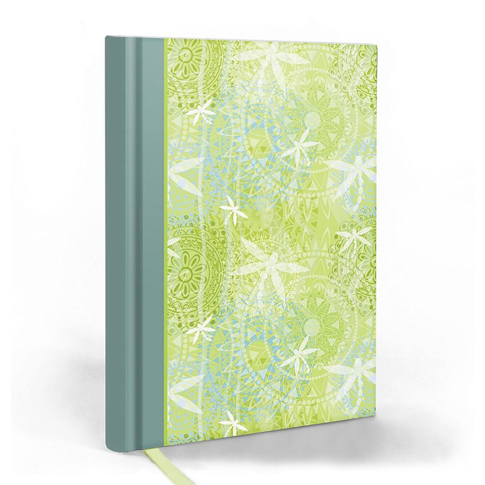 LifeDesign Notizbuch "Libelle" DIN A5 Skizzenbuch, Hardcover, stabile  Fadenbindung, edles Papier, FSC- und EU-Ecolabel zertifizert