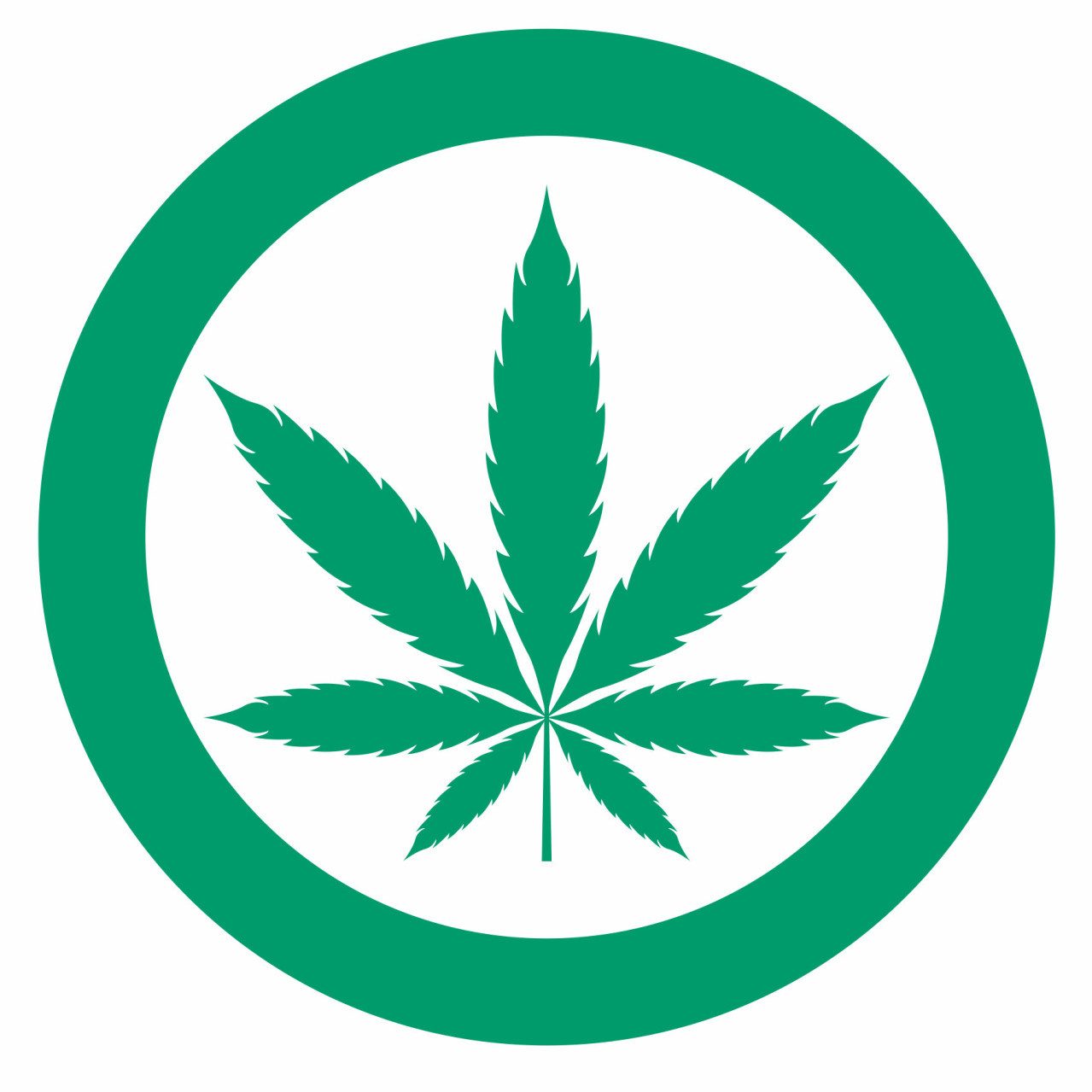 Conmetall Warnschild Conmetall Hinweisschild Cannabis erlaubt 15 x 15