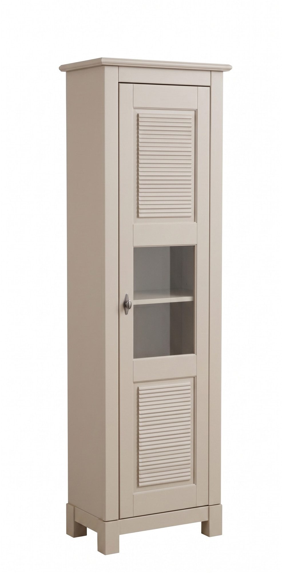 OTTO home Vitrine Rauna Vitrinenschrank, Stauraumchrank Höhe 180 cm, aus massiver Kiefer, FSC®-zertifiziert