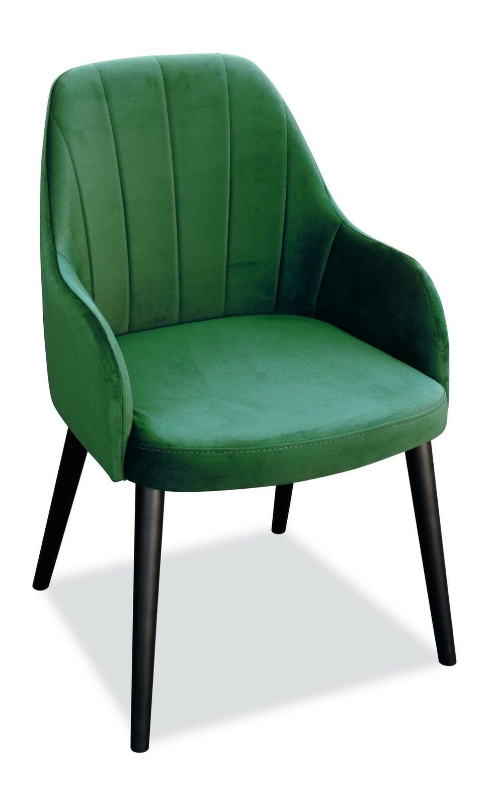 Stühle Stuhl, Textil Sessel Holz Stühle 8x Esszimmer Stoff Set JVmoebel Stuhl Designer Polster