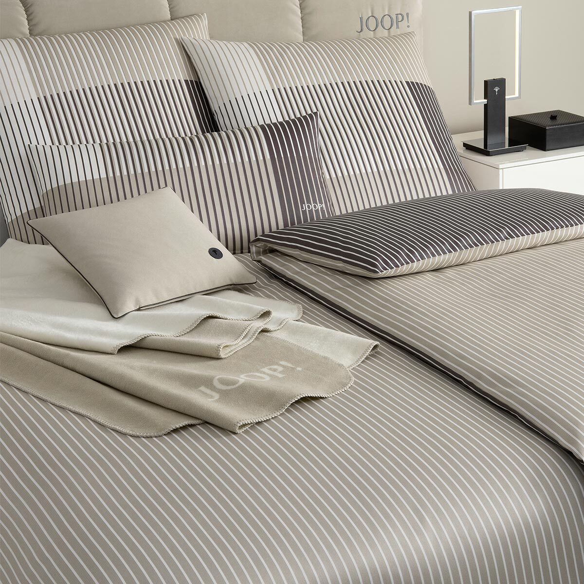 JOOP! Bettwäsche Divided, Mako Satin, 1 günstig online kaufen