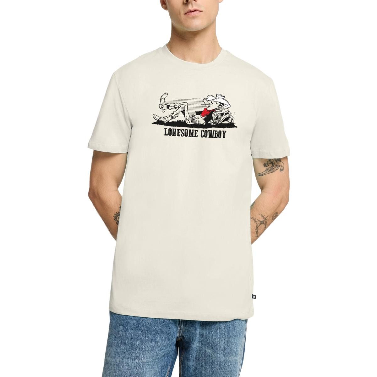 T-Shirt Lucky Luke Lonesome Cowboy Männer Premium T-Shirt