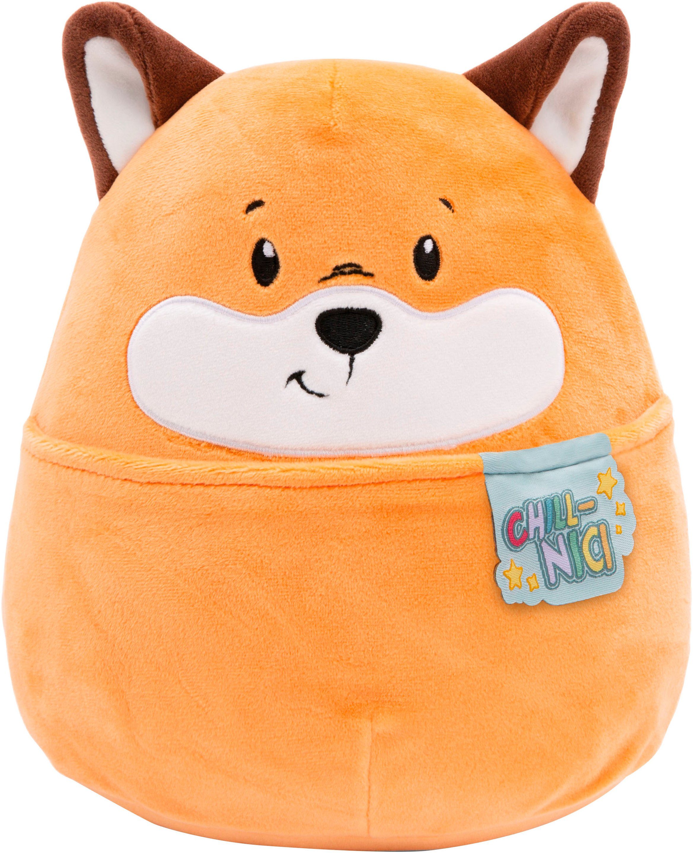 Nici Plüschfigur Chill-NICI, Fuchs, 20 cm, figürlich, mit marshmallowähnlicher Textur