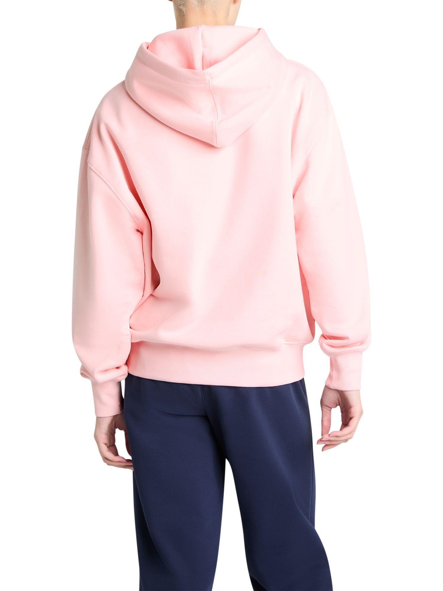 PINK mit Fleece-Hoodie Logo Esprit Sweatshirt Unisex (1-tlg) LIGHT