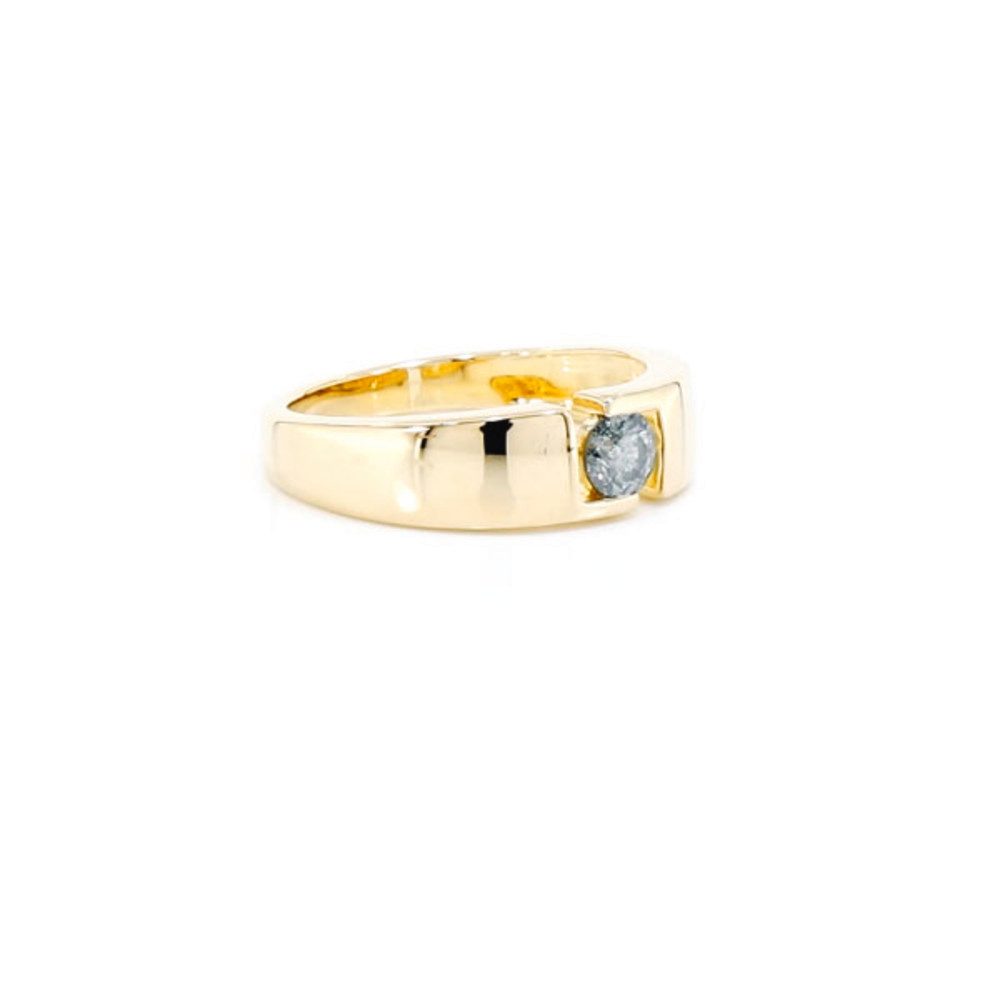 Cavill Diamantring Cavill Ring 0,225 ct blauer Diamant, 925er Gold vergoldet, Damen (1-tlg)