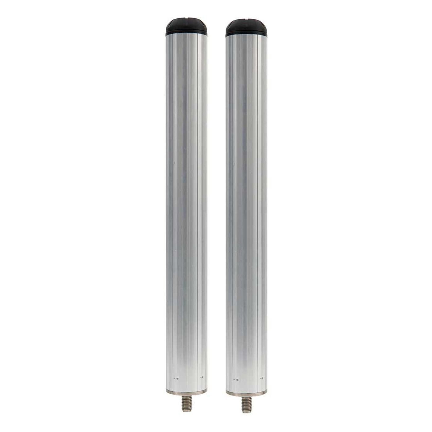 Fox Matrix Angelhocker Fox Matrix Silver Leg Extensions 36mm / 300mm - 2 Beine für Sitzkiepe