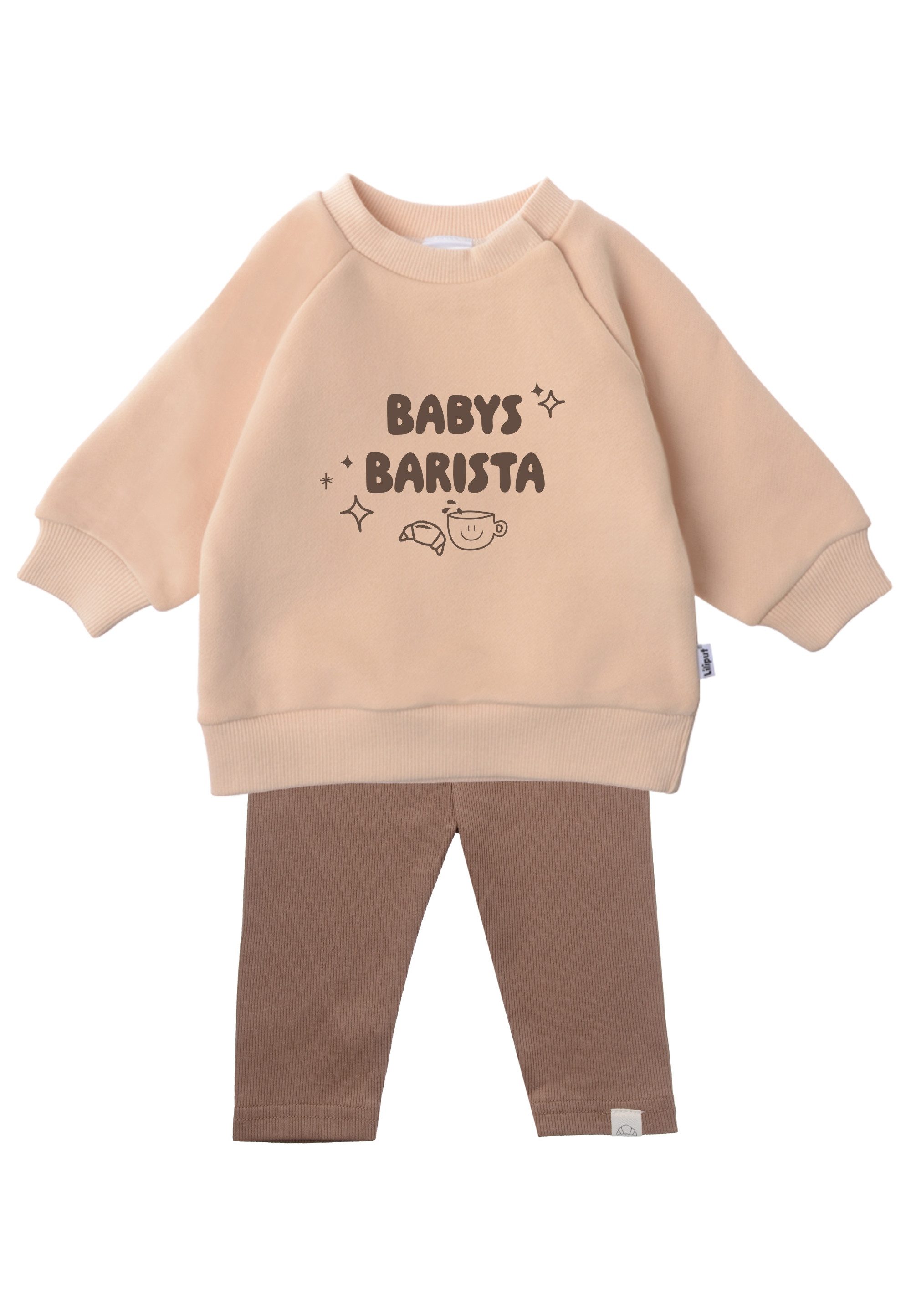 Liliput Sweatanzug Babys Barista (2-tlg), mit elastischen Bündchen