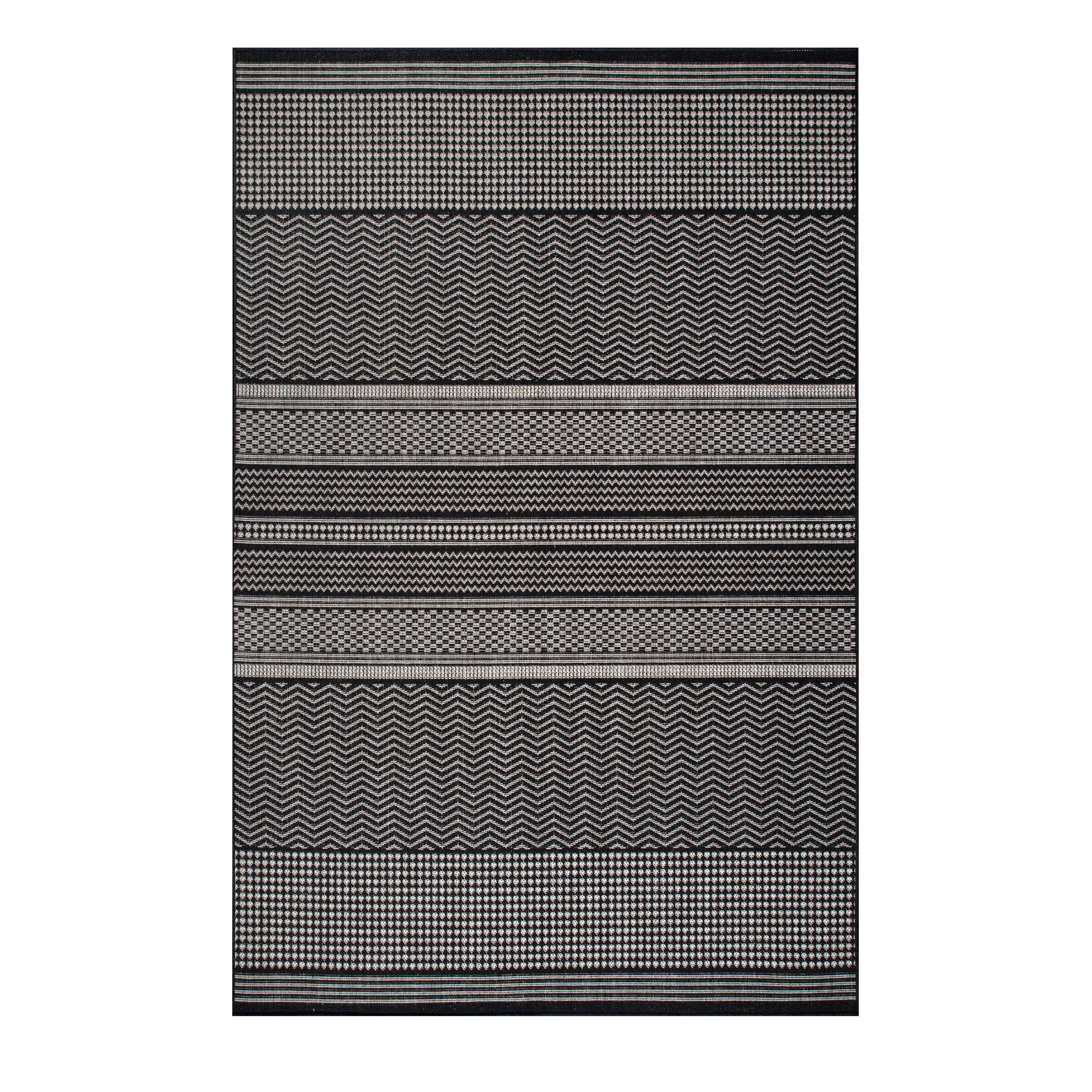 oKu-Tex Outdoorteppich PLUTUS In- & Outdoor Teppich, Flachgewebe, Sisaloptik, rechteckig, Höhe: 3 mm