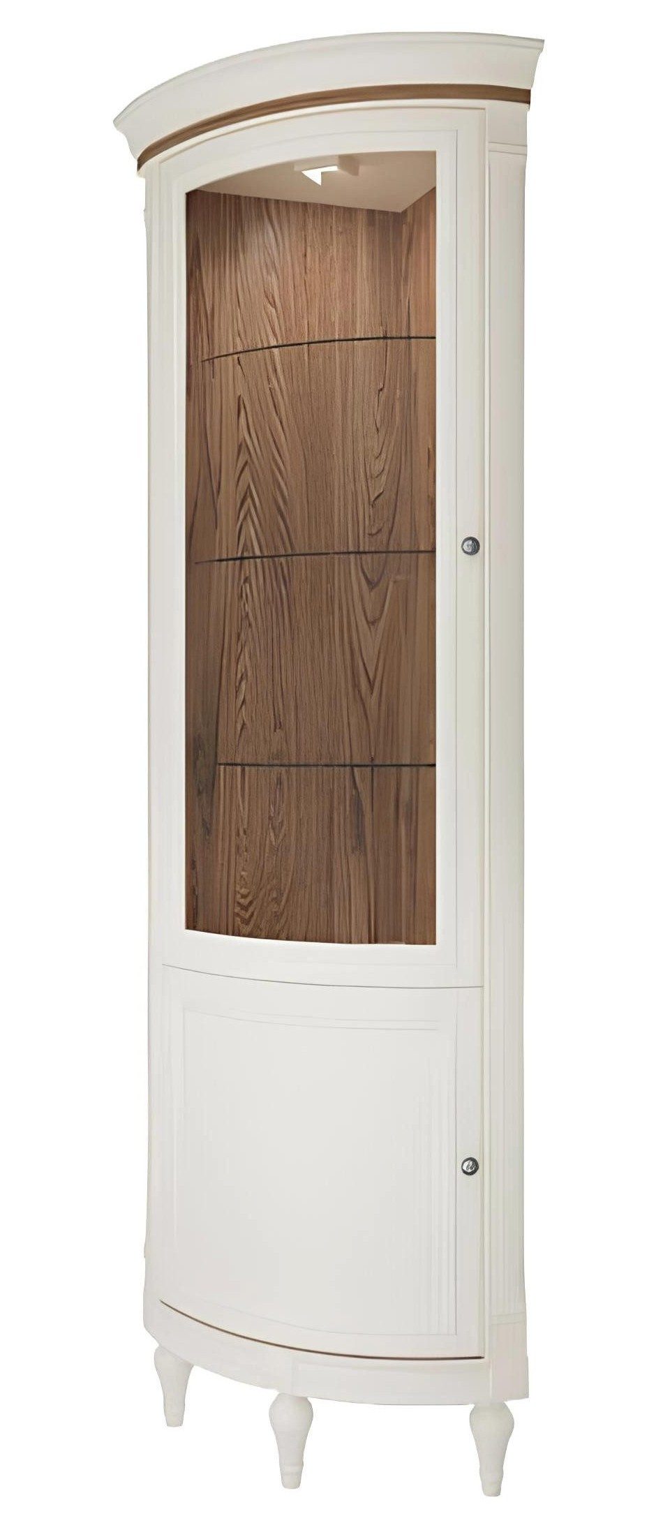 Xlmoebel Eckvitrine Eckschrank Ecktisch Vitrine Glasvitrine Ausstellungsschrank (Eckvitrine) Hergestellt in Europa