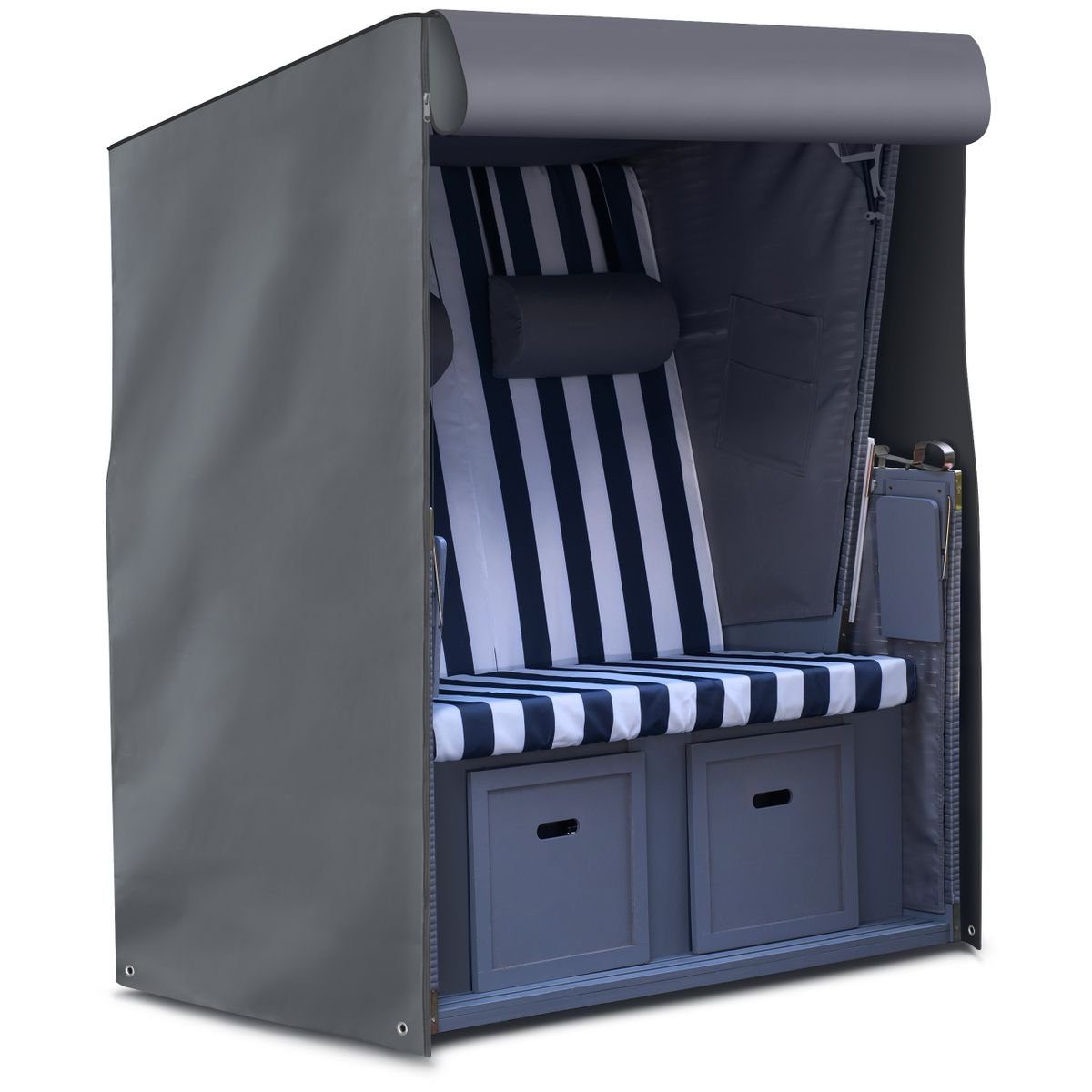 bonsport Abdeckhaube Schutzhülle für Strandkorb