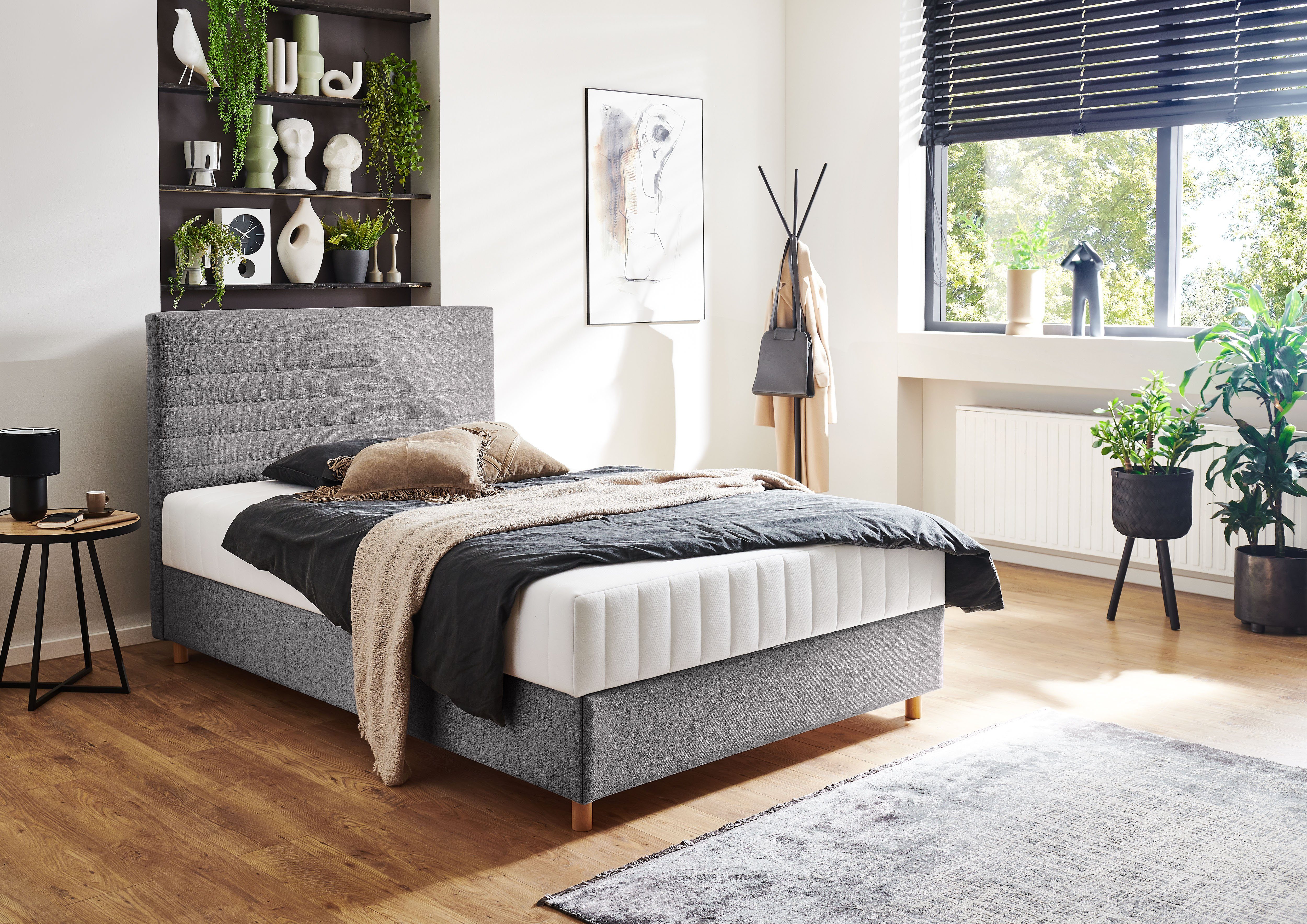 ATLANTIC home collection Stauraumbett "Josie", mit Taschen-Federkernmatratz günstig online kaufen