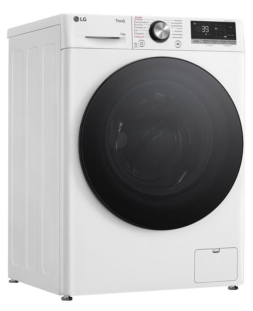 LG Waschmaschine Serie 7 F4WR703Y, 13 kg, 1360 U/min, Steam: Tiefenreinigung mit Dampf