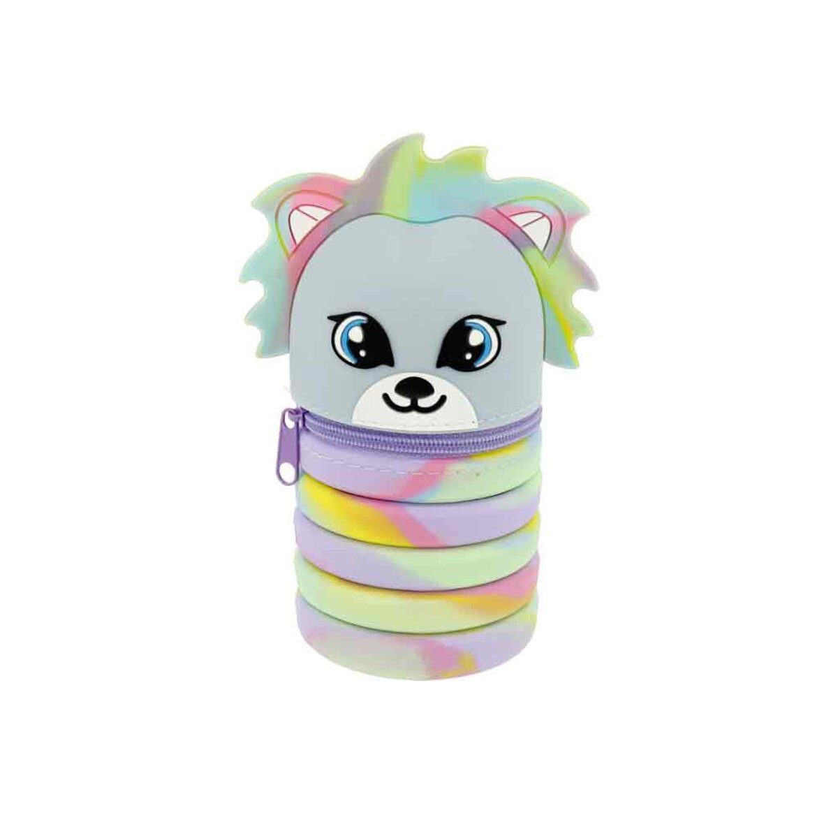 bb Klostermann Federmäppchen bb Klostermann Cuties Pop-up Mäppchen Cutie Lowe multicolor 6,5 x 12