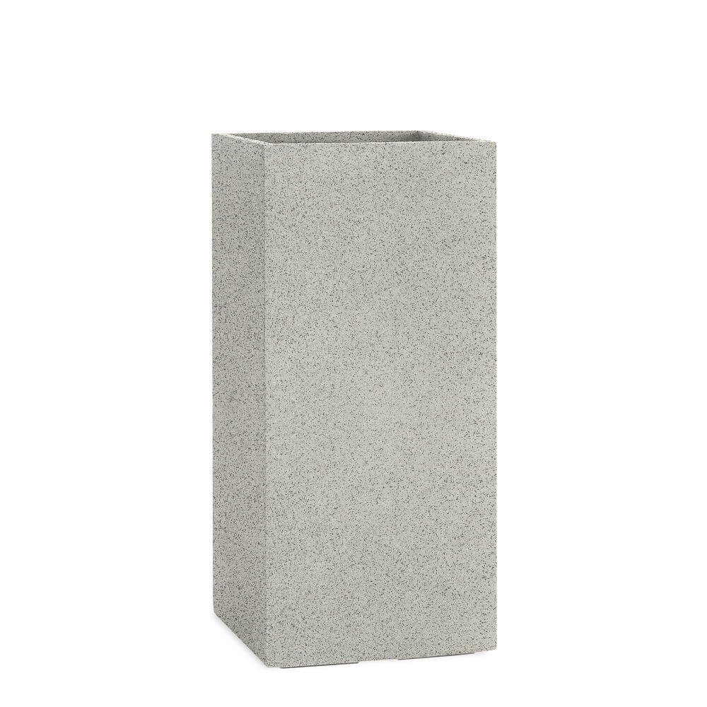 Pflanzwerk® Pflanzkübel TOWER Premium Blumenkübel Pflanzsäule Fiberglas mit Lotus-Effekt
