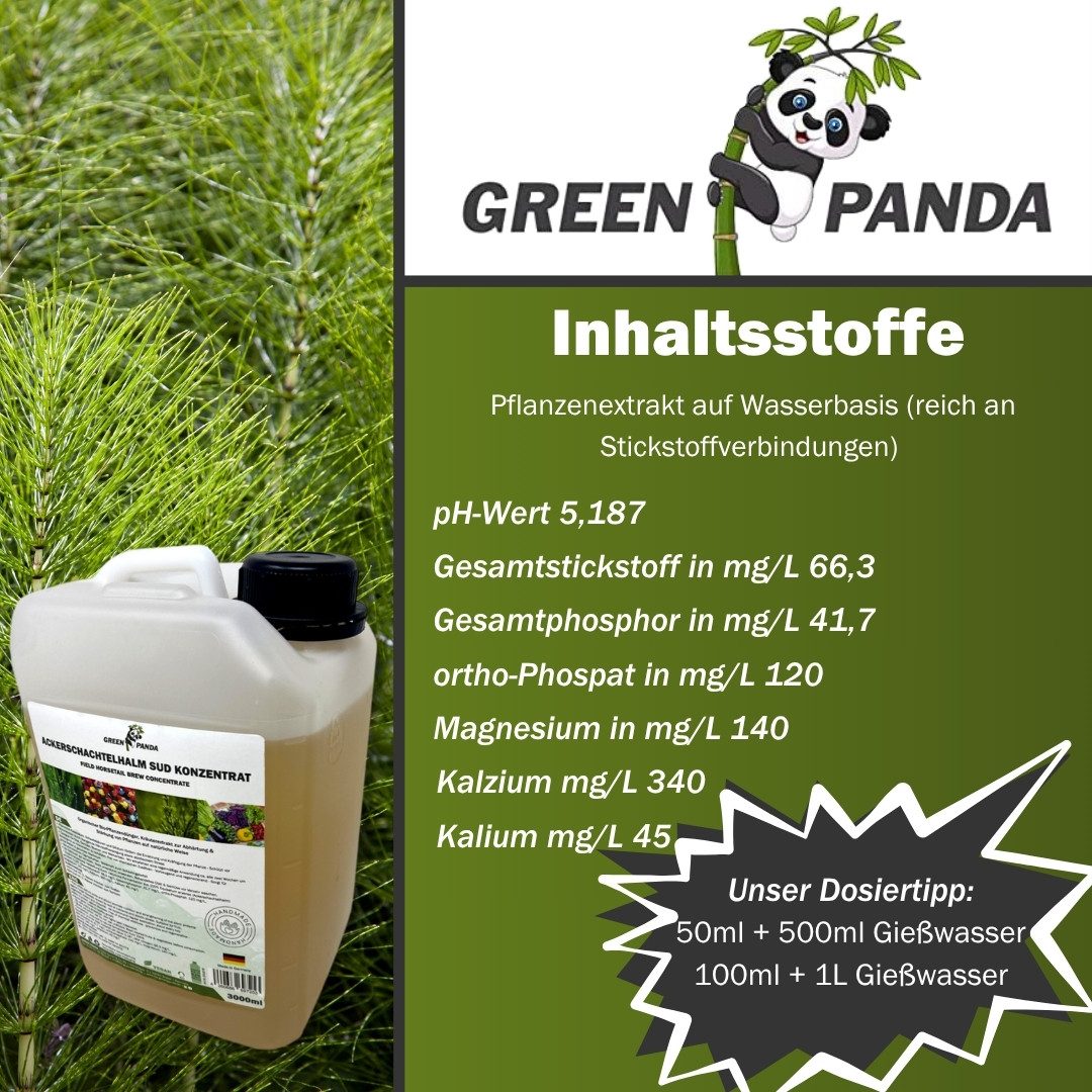 GreenPanda Pflanzenstärkungsmittel Acker-Schachtelhalm Jauche/Sud - Bio günstig online kaufen