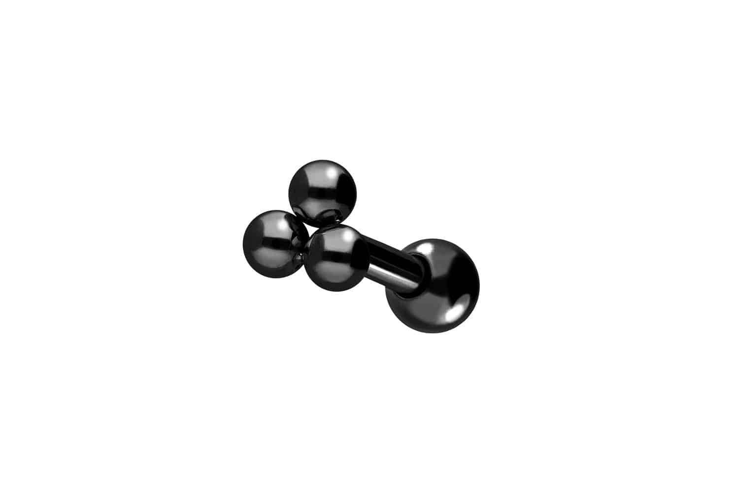 PIERCINGLINE Piercing-Set Chirurgenstahl Ohrpiercing 3 KUGELN günstig online kaufen