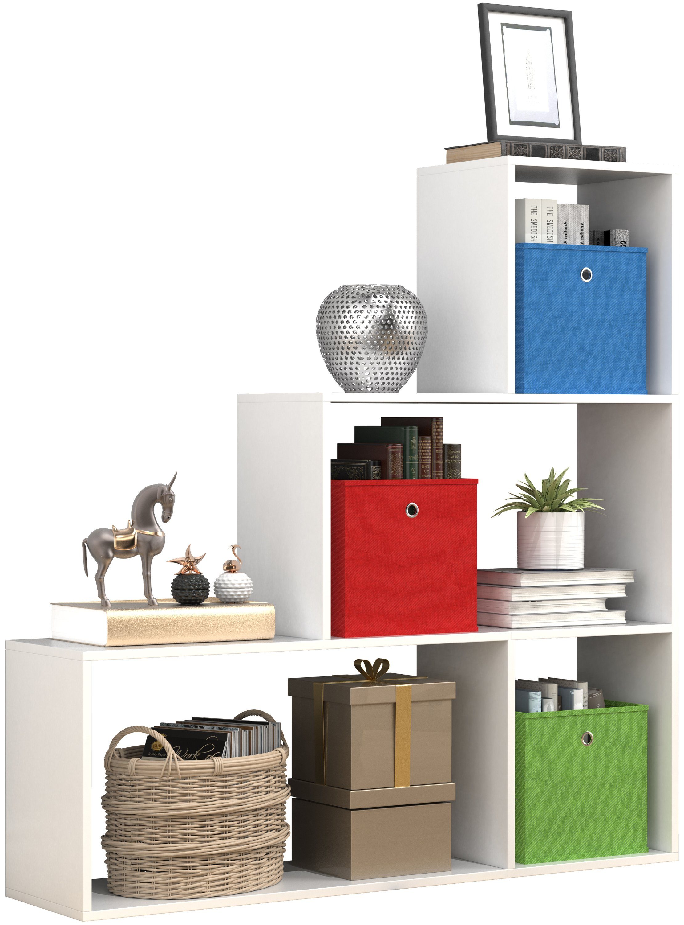 VCM Standregal Holz Regal Raumteiler Standregal günstig online kaufen