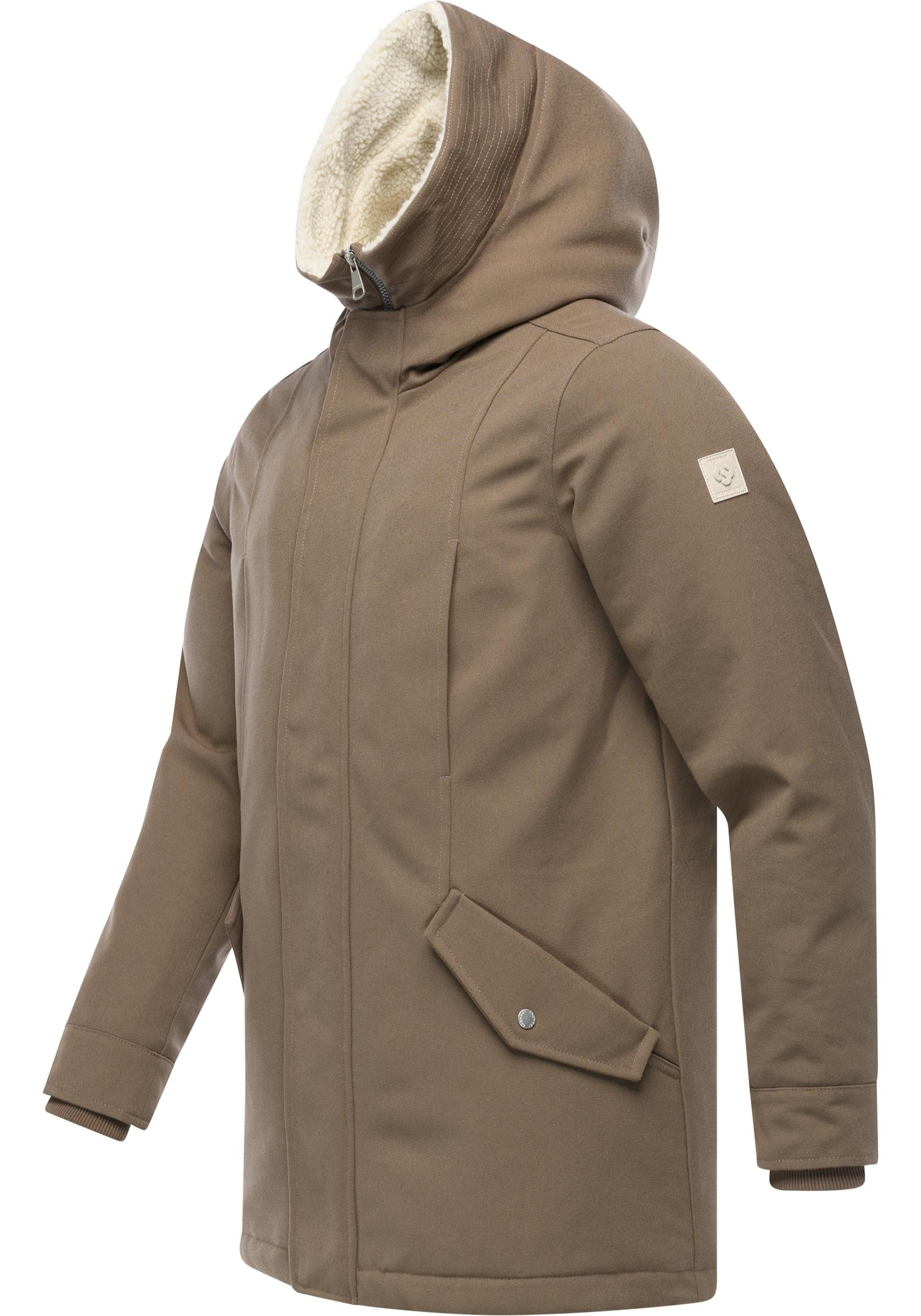 Ragwear Kurzmantel Mr Cany YOUMODO Wasserdichter Herren Wintermantel mit Ka günstig online kaufen