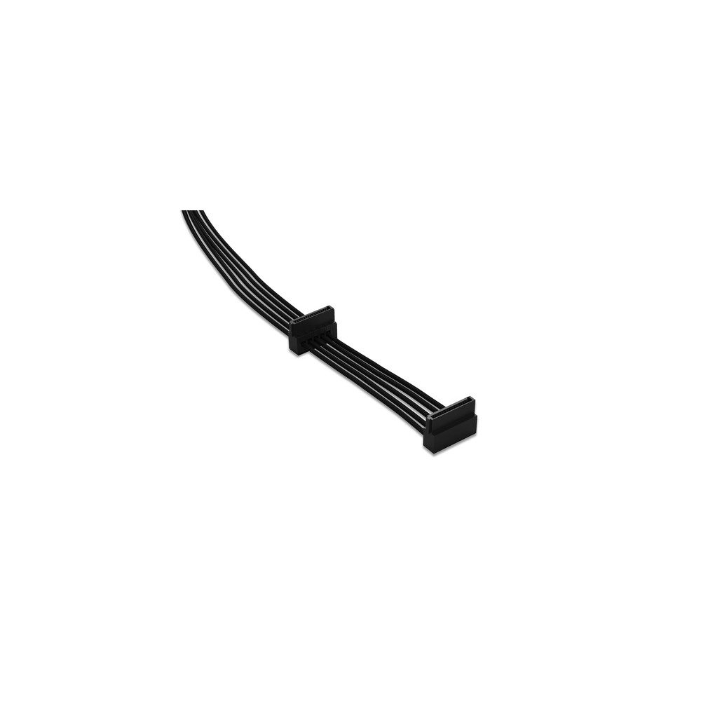 be quiet! be quiet! SATA Kabel CS-3420 für Netzteile. Smartphone-Adapter 2x S-ATA zu S-ATA, Ästhetische Verbindung für 2 S-ATA Laufwerke