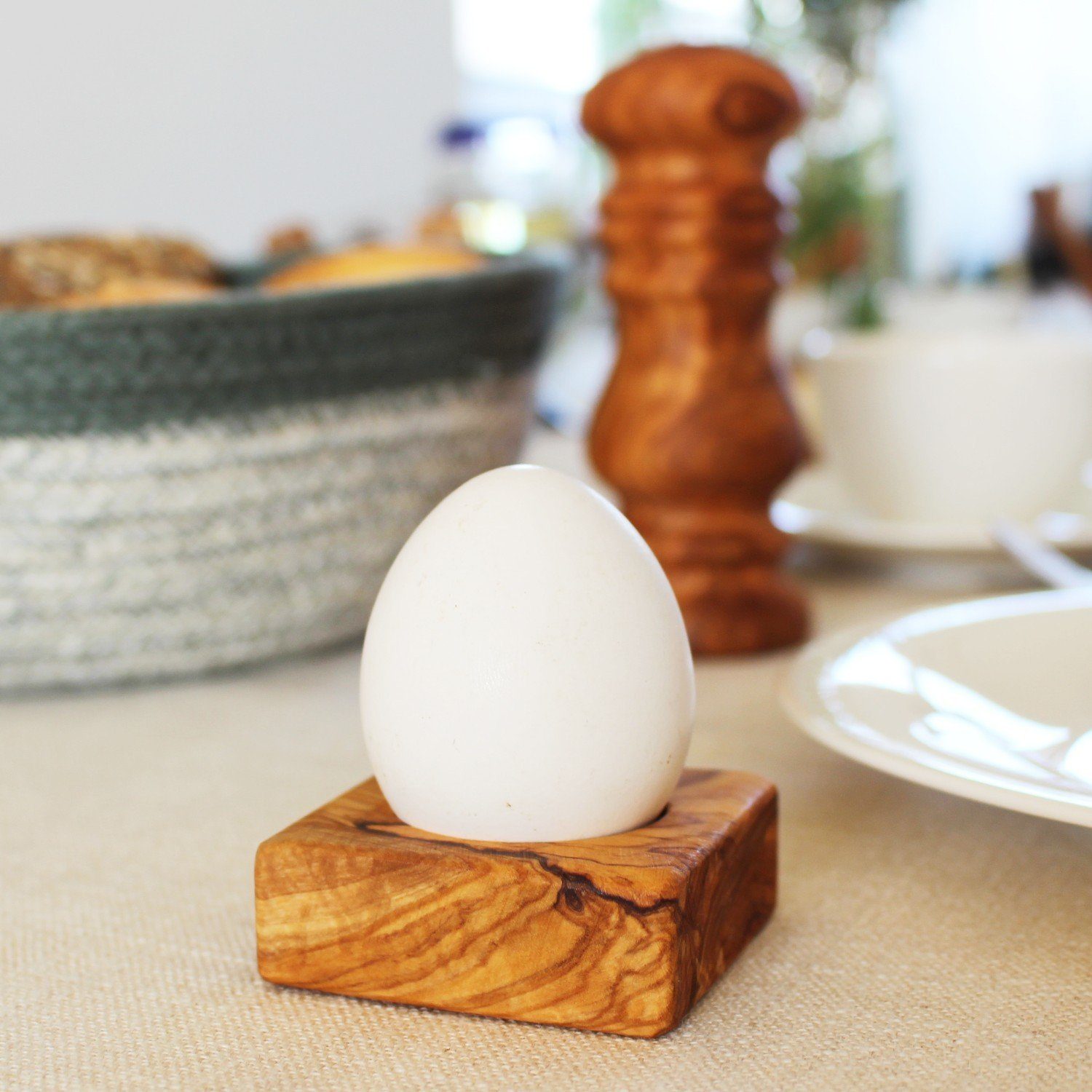 Holz, Serviettenring Eierbecher mitienda aus Eierbecher
